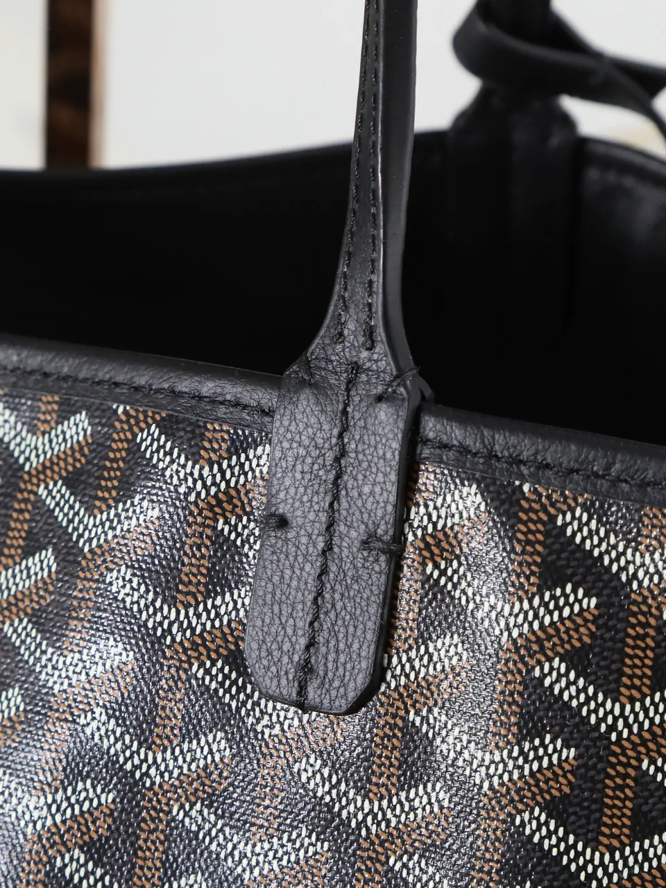 Goyard 黑色 小牛皮 托特包 大容量托特款