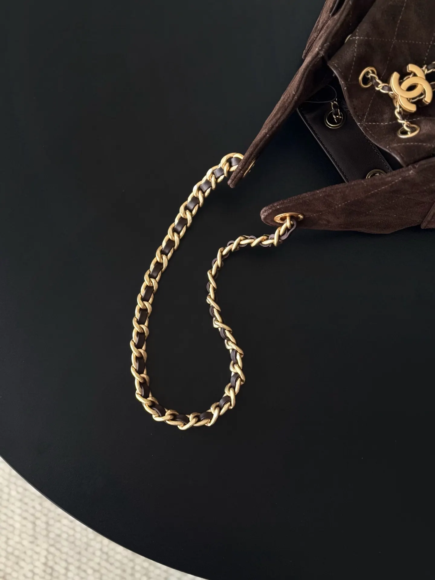 Chanel Hobo Shoulder Bag Vintage Leather