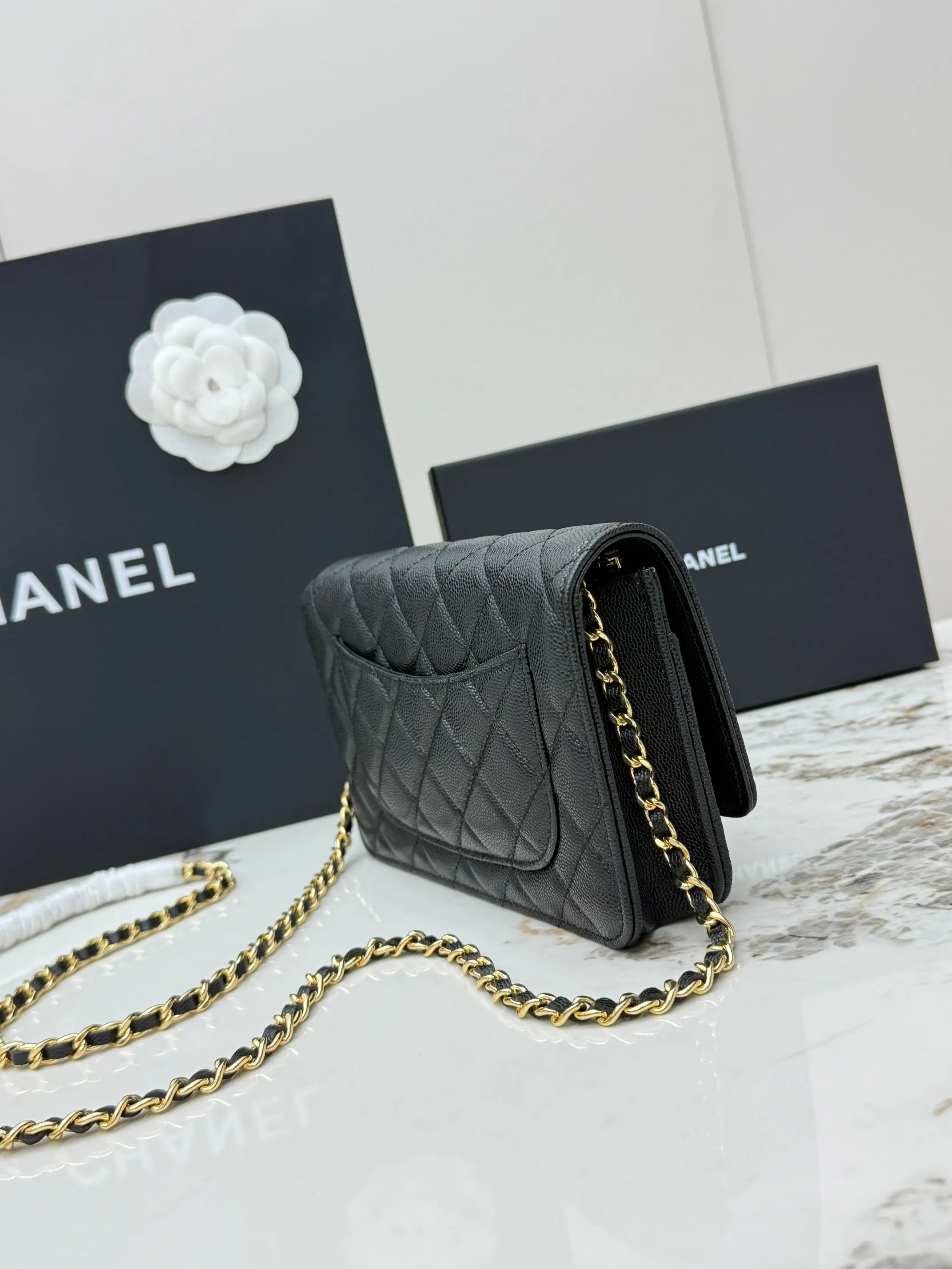 Chanel Chain Bag Leather