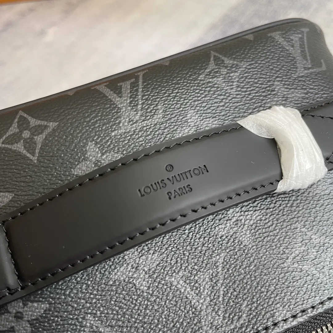 Monogram Organizer Pouch Travel Canvas