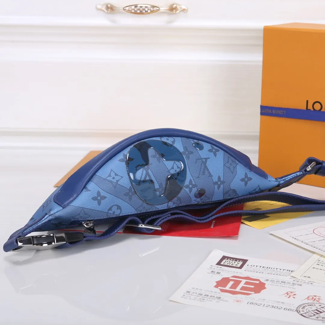 Blue Belt Bag Casual