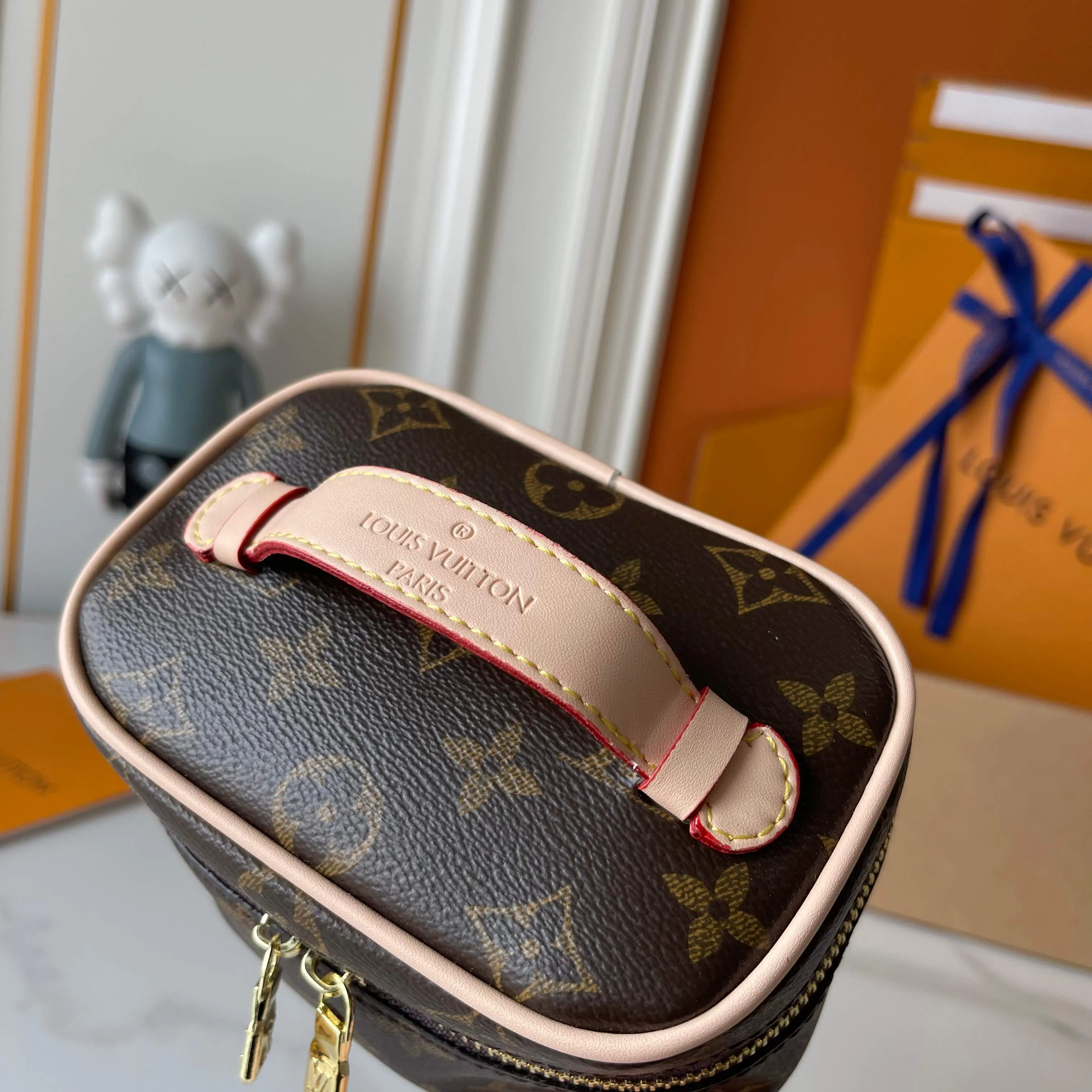 Louis Vuitton Cosmetic Pouch Leather