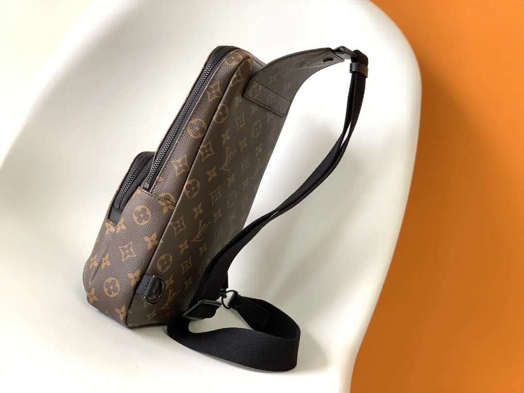 Monogram Belt Bag Casual Canvas