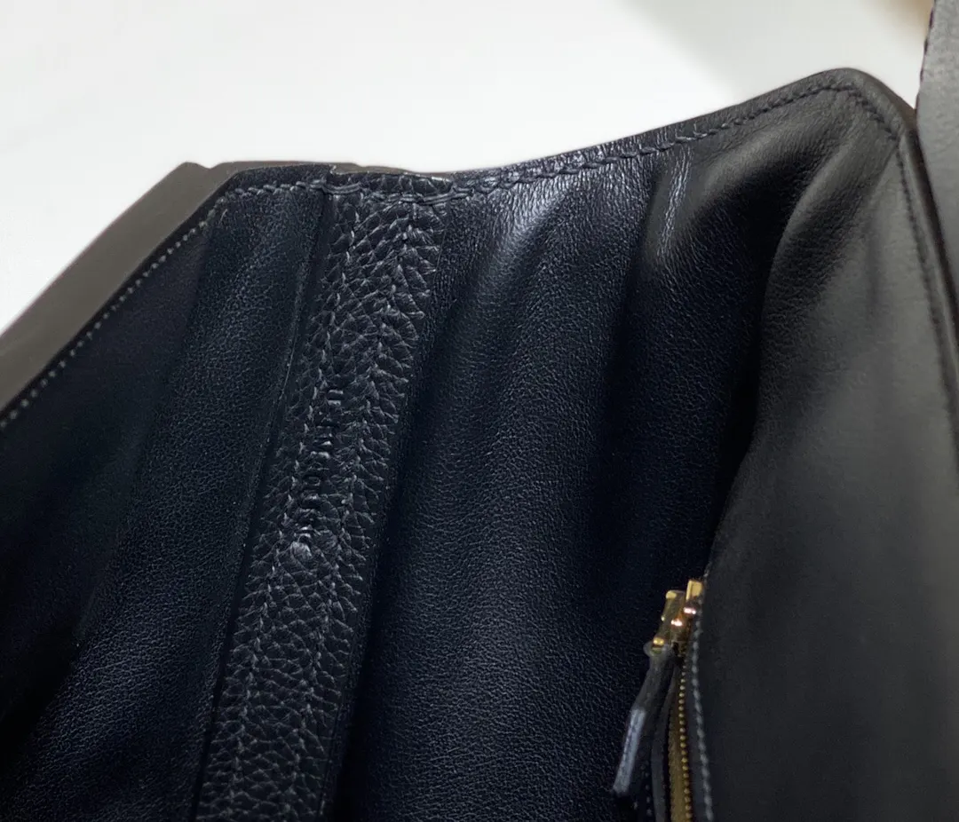 Hermès Kelly Black Top Handle Bag Classic