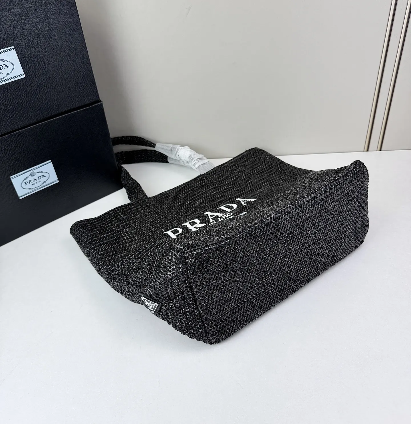 Prada 刺绣 Logo 托特包