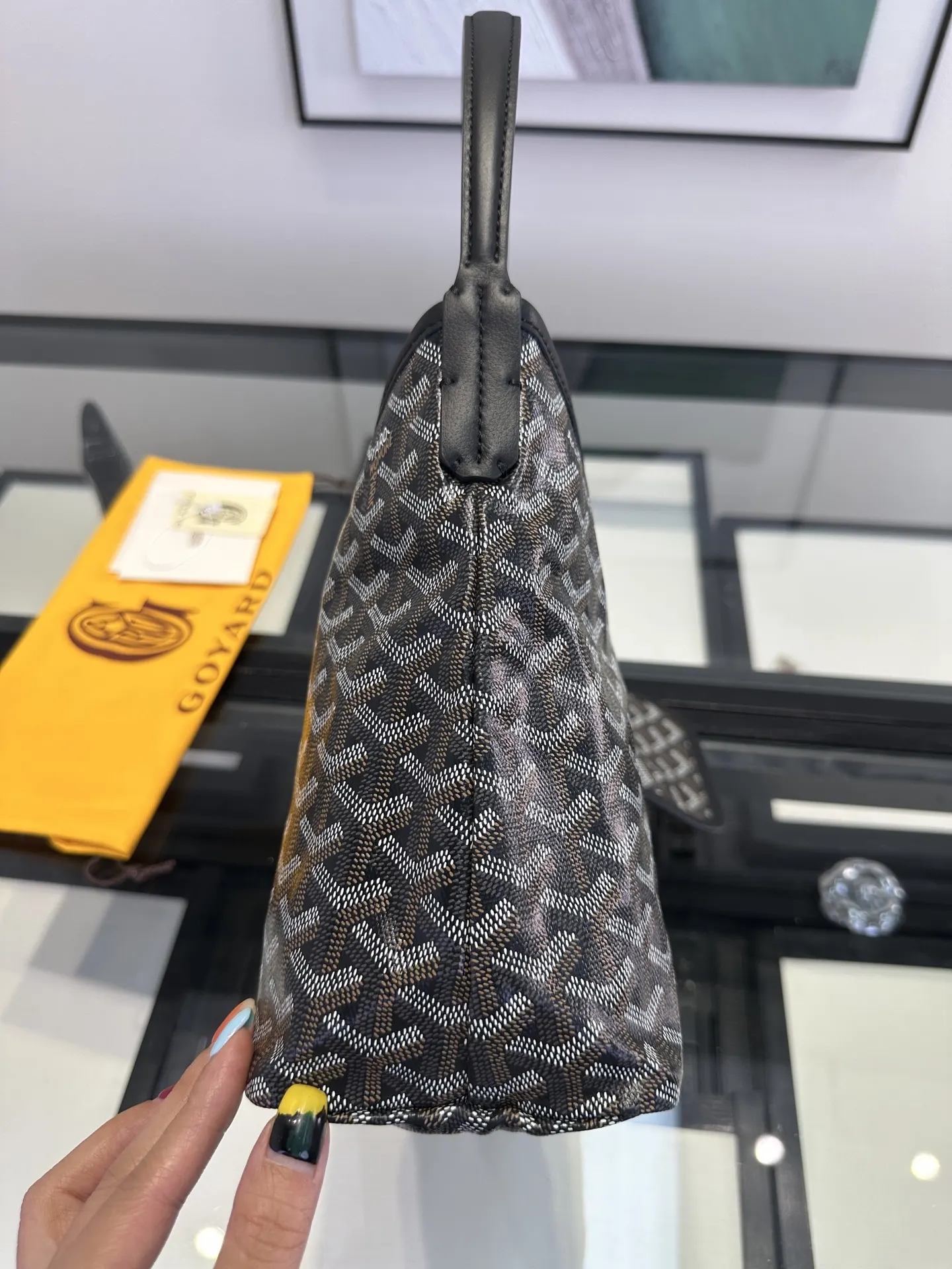 Goyard Black Tote Bag