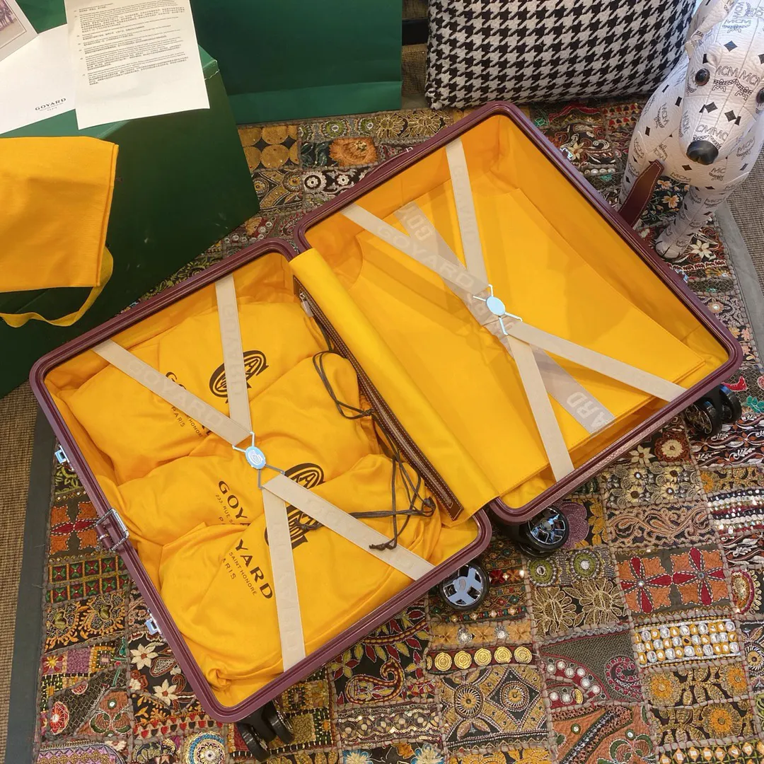 Goyard 黑色 白色 行李箱 旅行拉杆款 轻便出行款