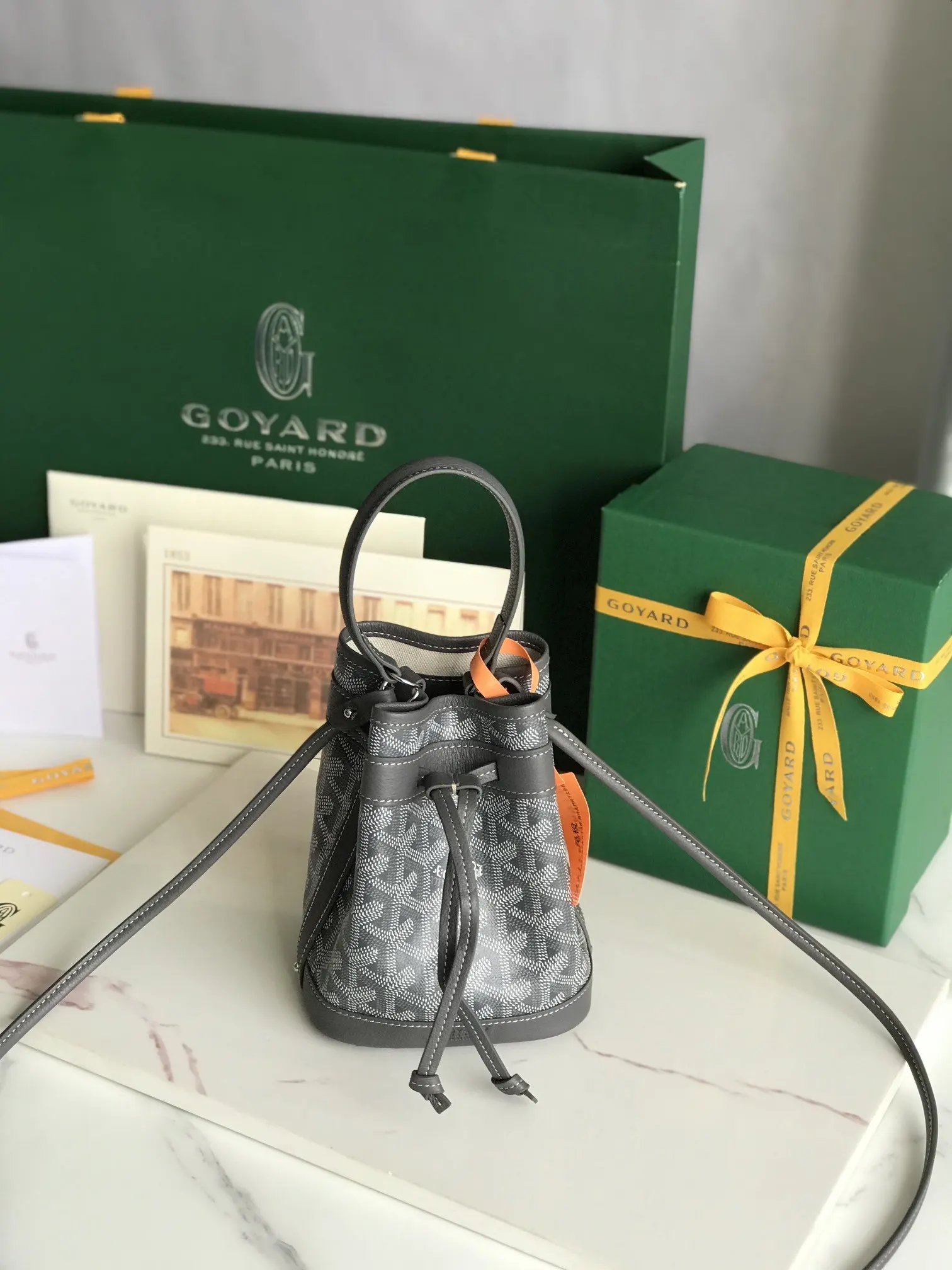 Goyard 皮革 × ×鼎鼎戈雅 水桶包 休閒水桶款