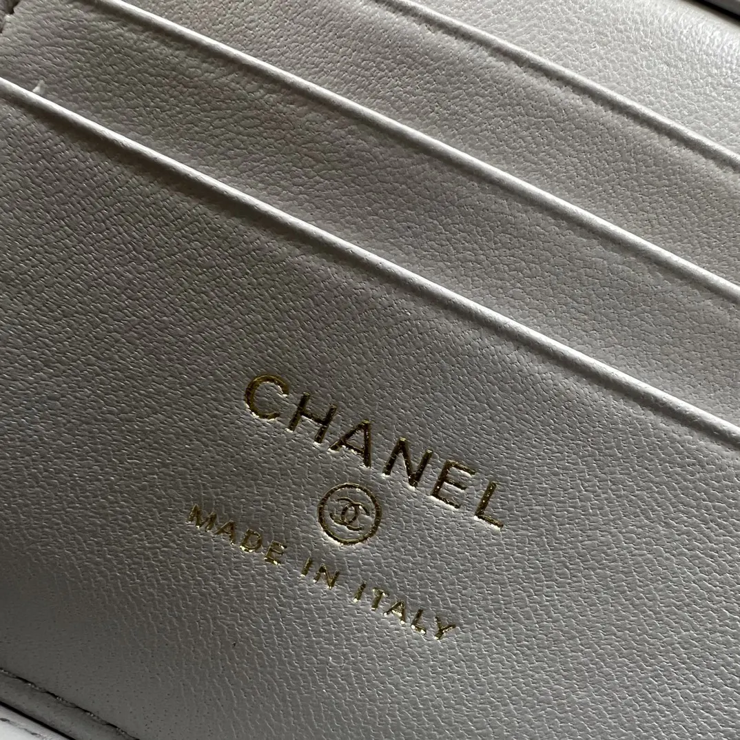 CHANEL 19 Bag 银灰色羊皮菱格链条包 单肩款