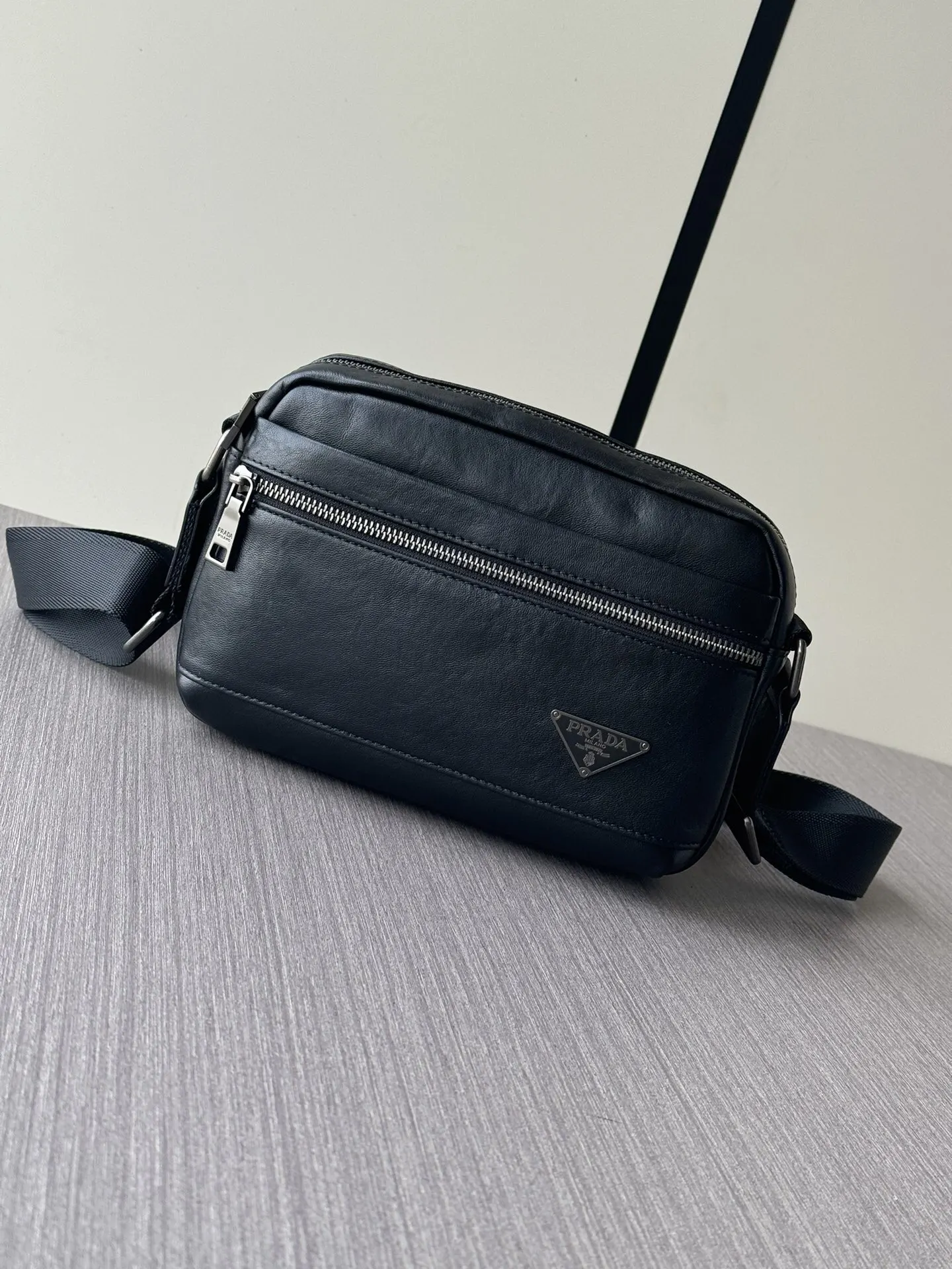 Prada Black Crossbody Bag Commuter Leather