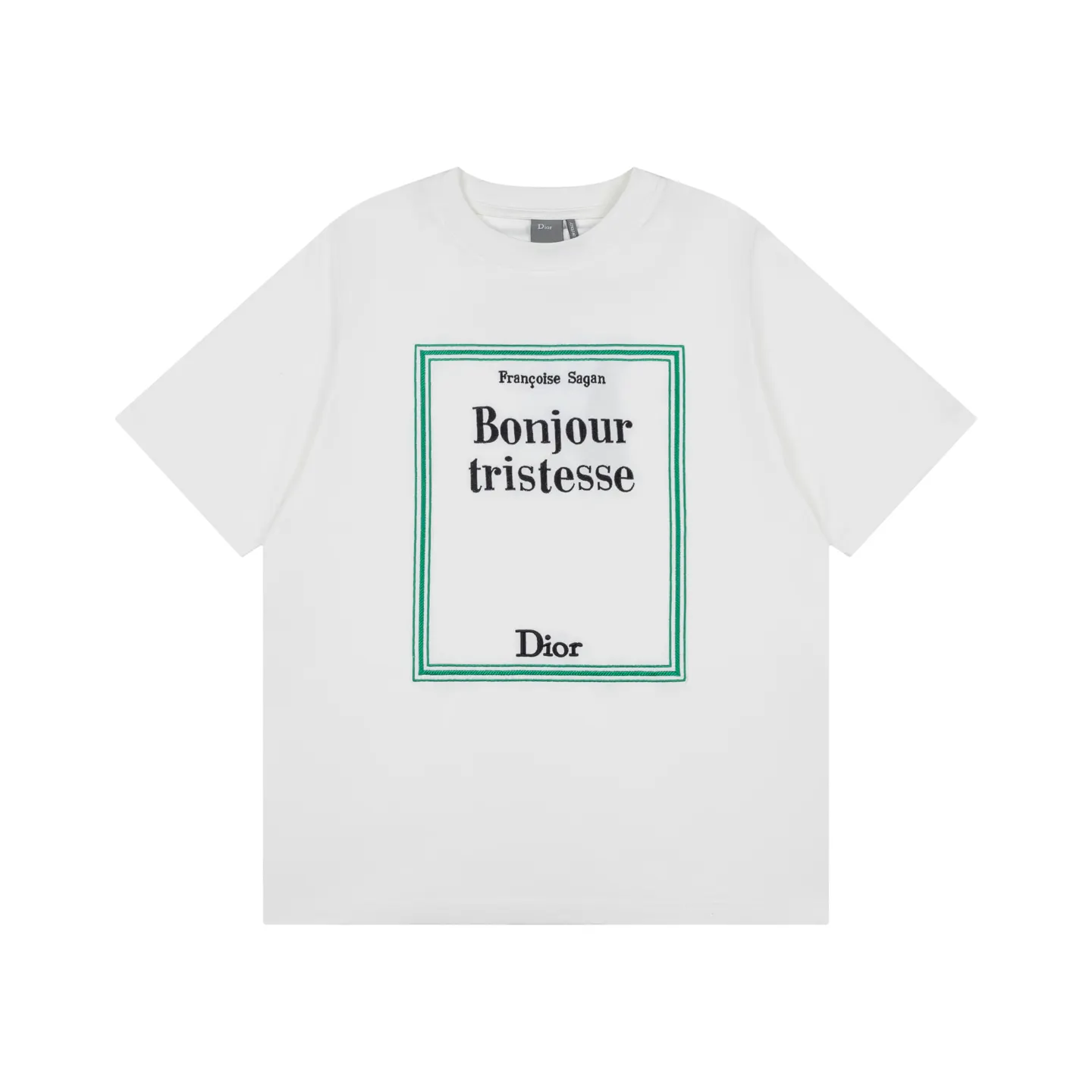 DIOR 刺绣 短袖T恤 休闲百搭款