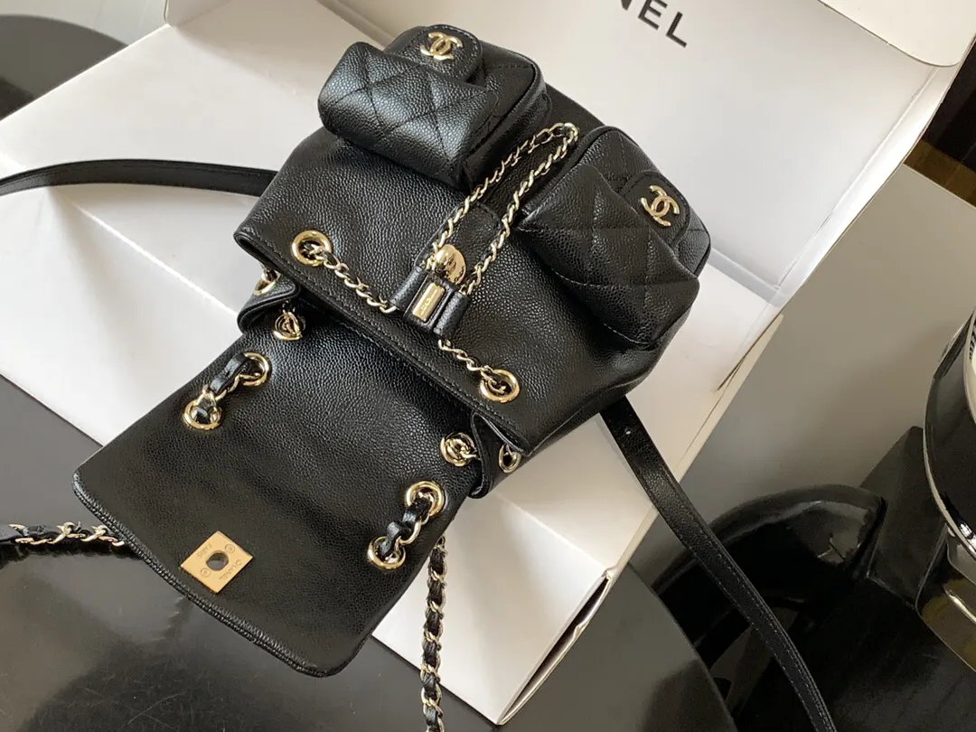 Chanel Backpack Leather