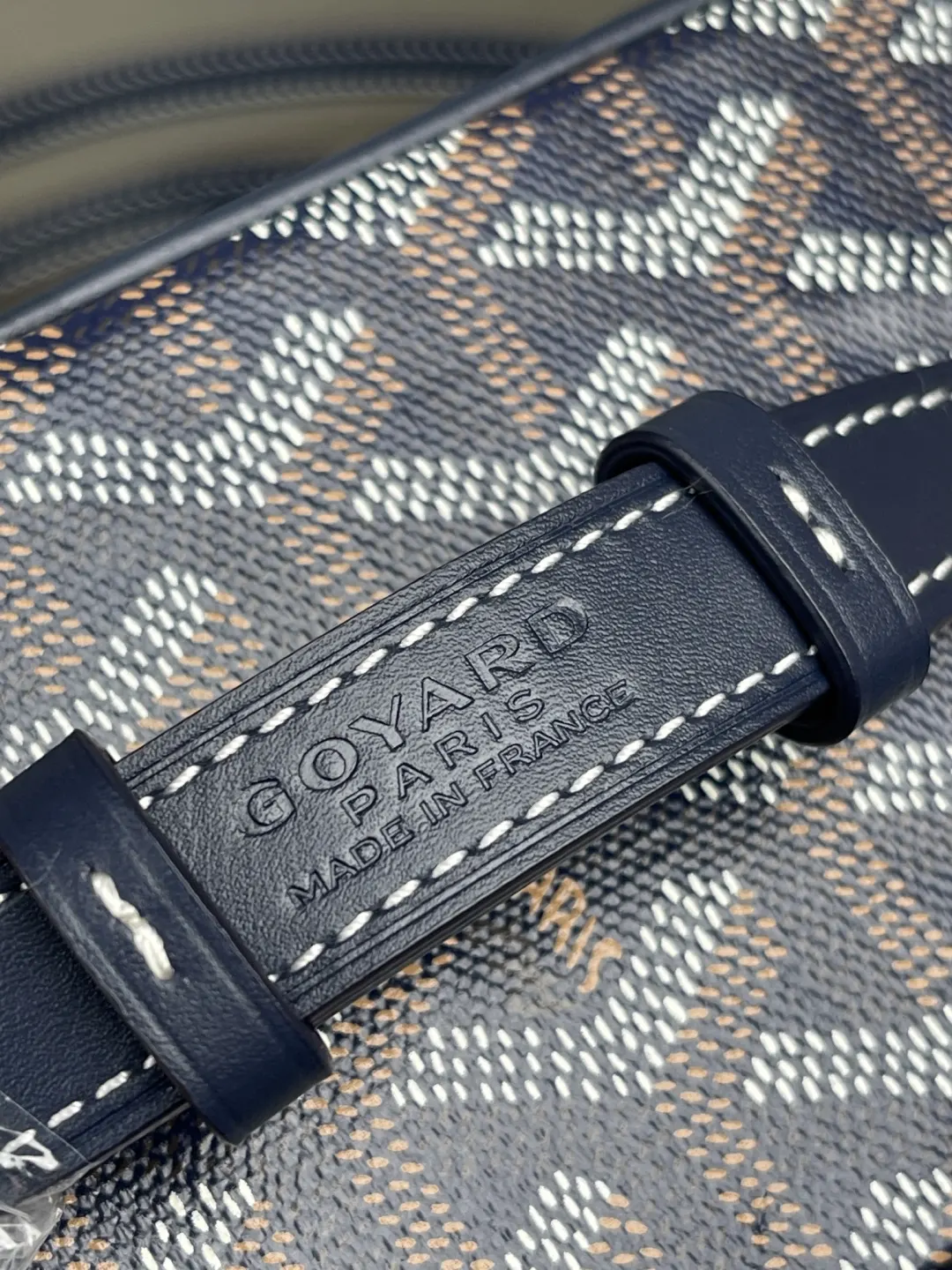 Goyard 蓝色 深蓝 小牛皮 化妆包 便携收纳款
