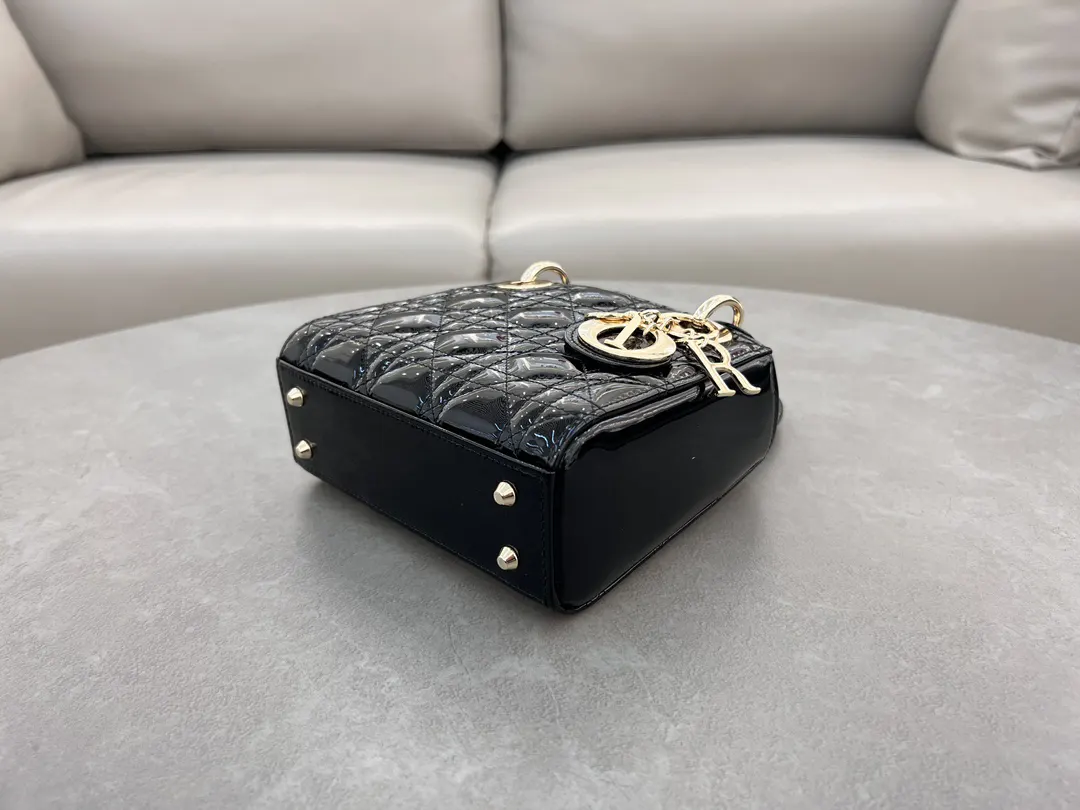 Dior Lady Dior Lady 黑色手袋 手提斜挎