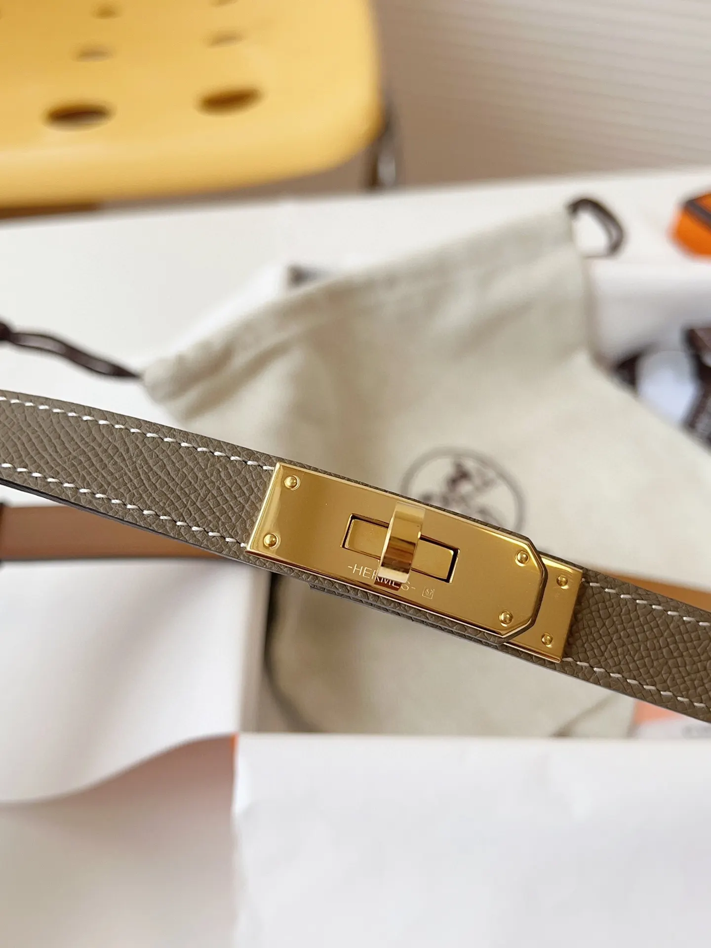 Hermès Kelly Epsom掌纹牛皮 手提包