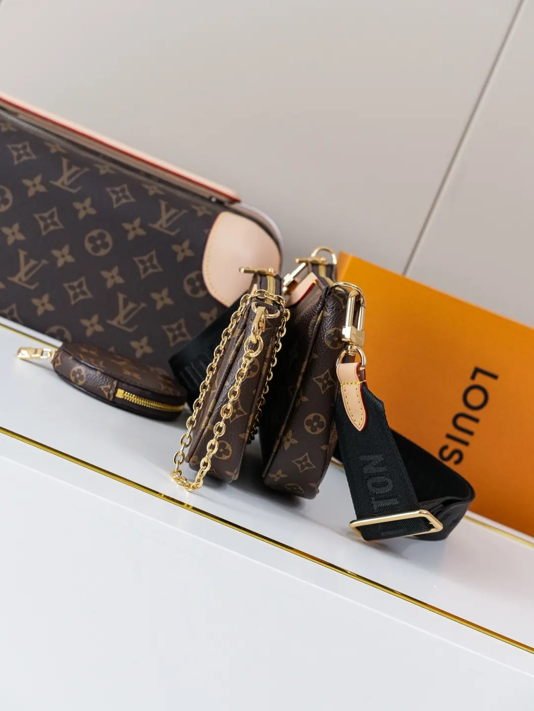 LV Pochette 链条包 单肩斜挎款 复古款｜ORBUYBAG 岚奢包高端时尚精品