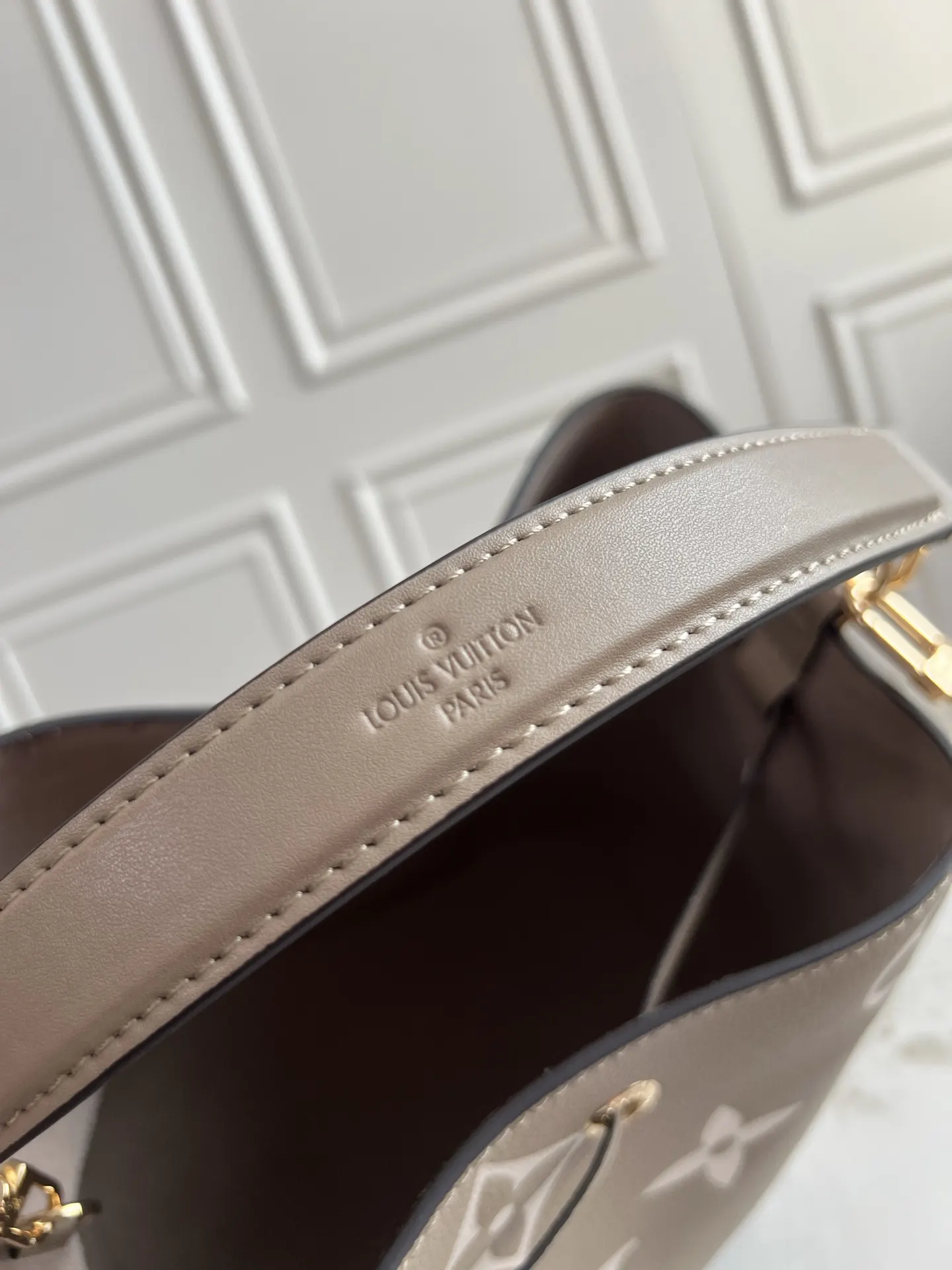 Louis Vuitton Noé 黑卡其配色 水桶包