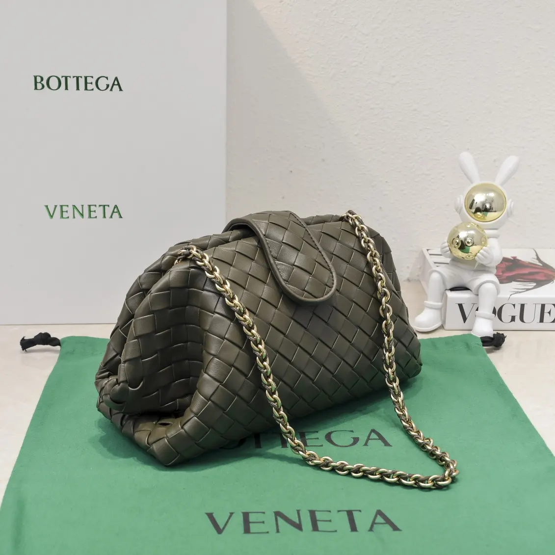Bottega Veneta 羊皮 鏈條包 精致鏈條款