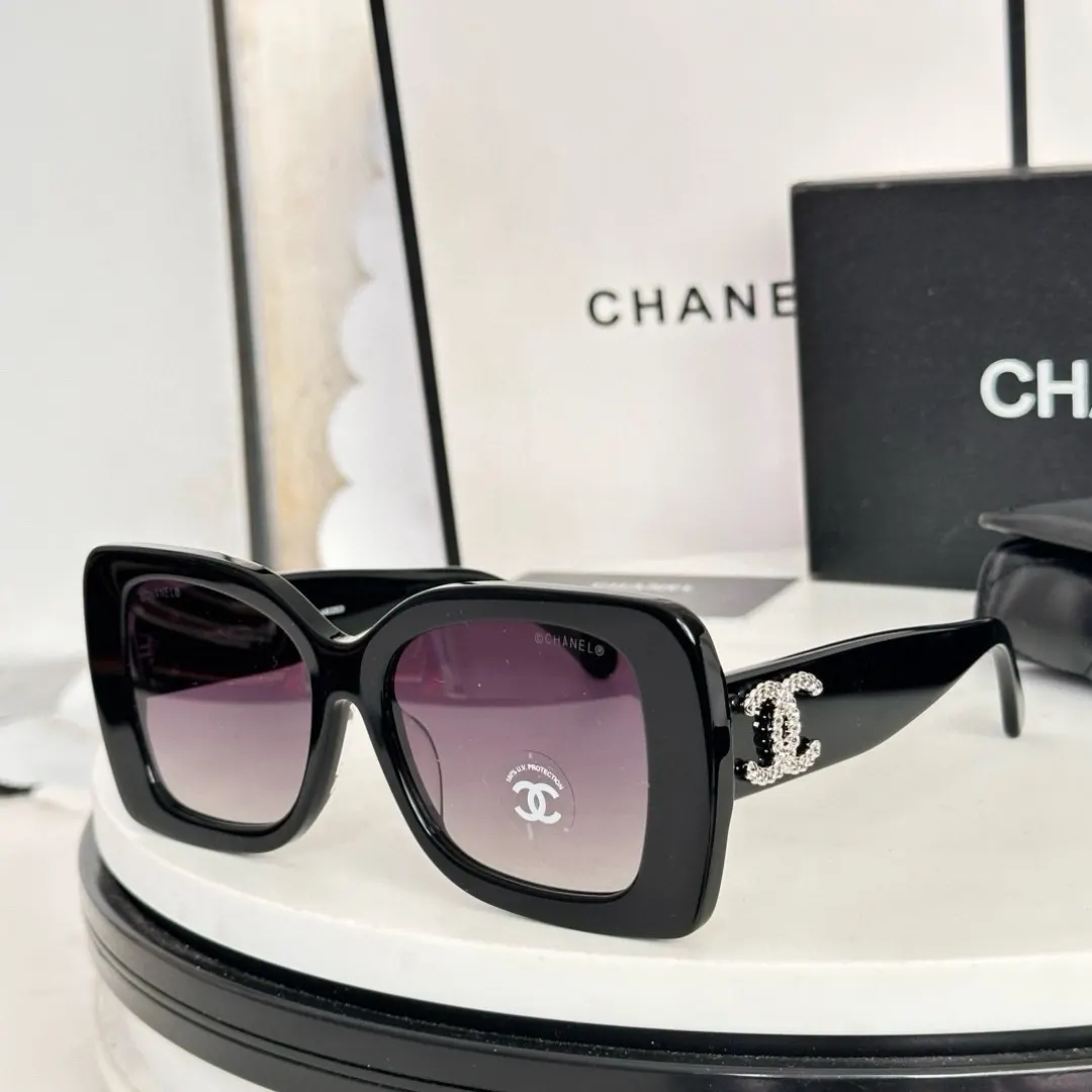 Chanel 墨镜 時尚防晒 太陽鏡