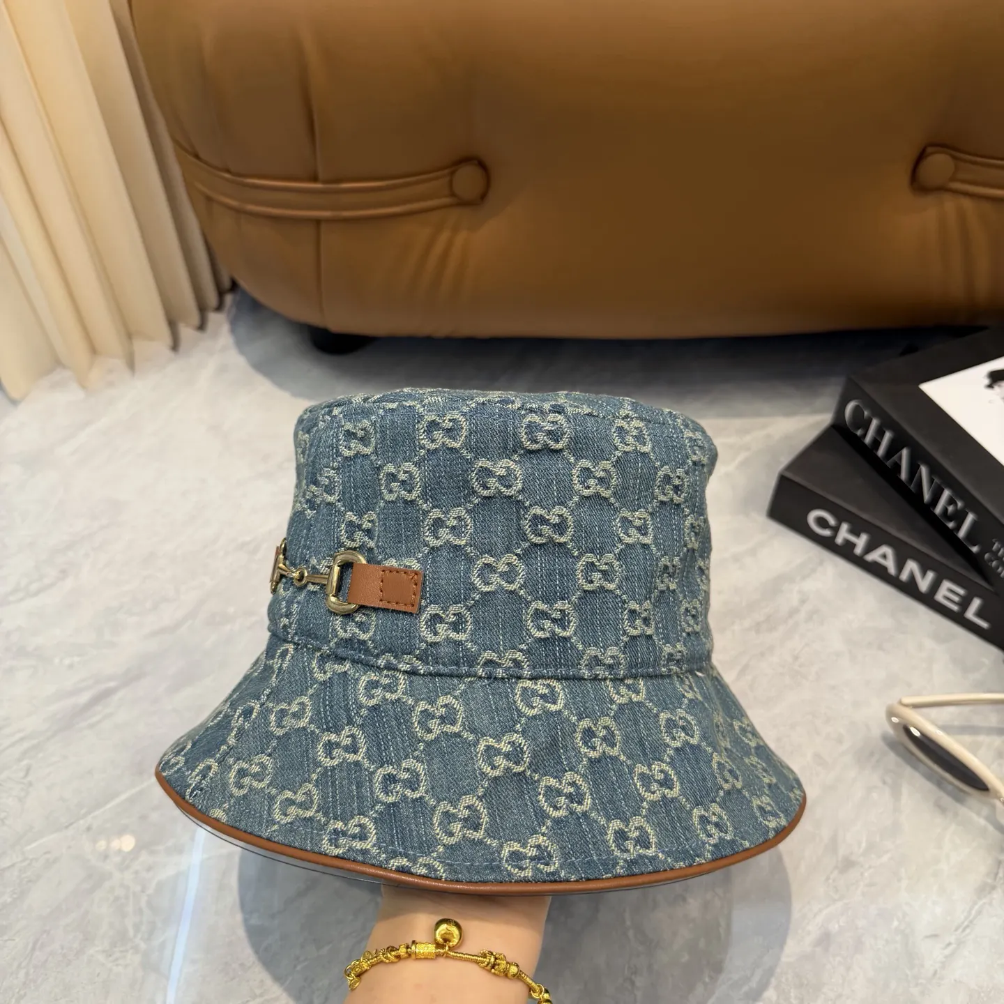 Gucci Monogram Hat