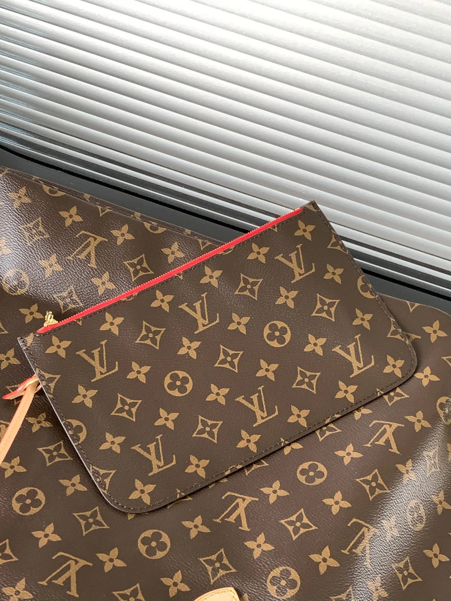 Louis Vuitton Clutch Bag Canvas