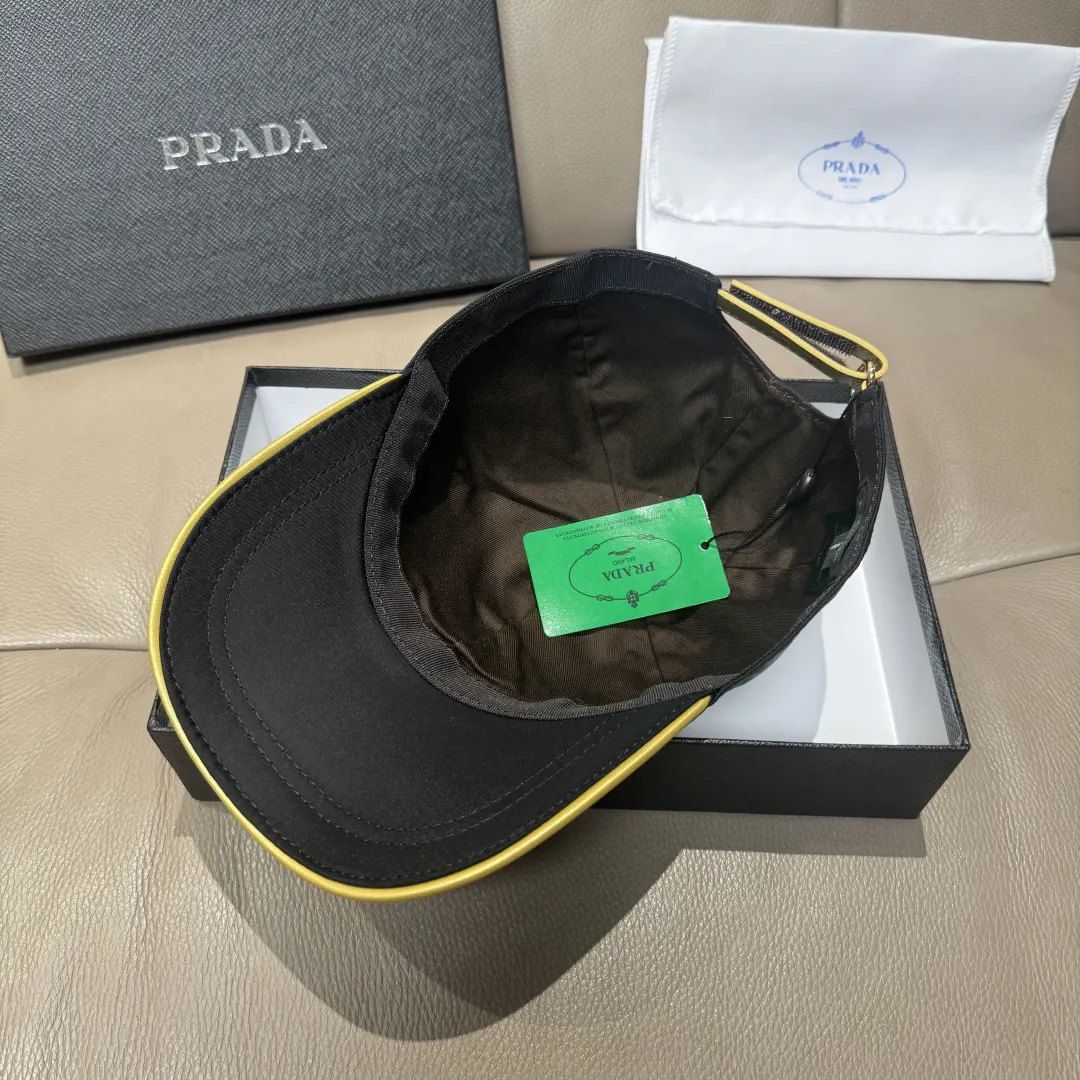 Prada 牛皮 棒球帽 日常休闲款 款7