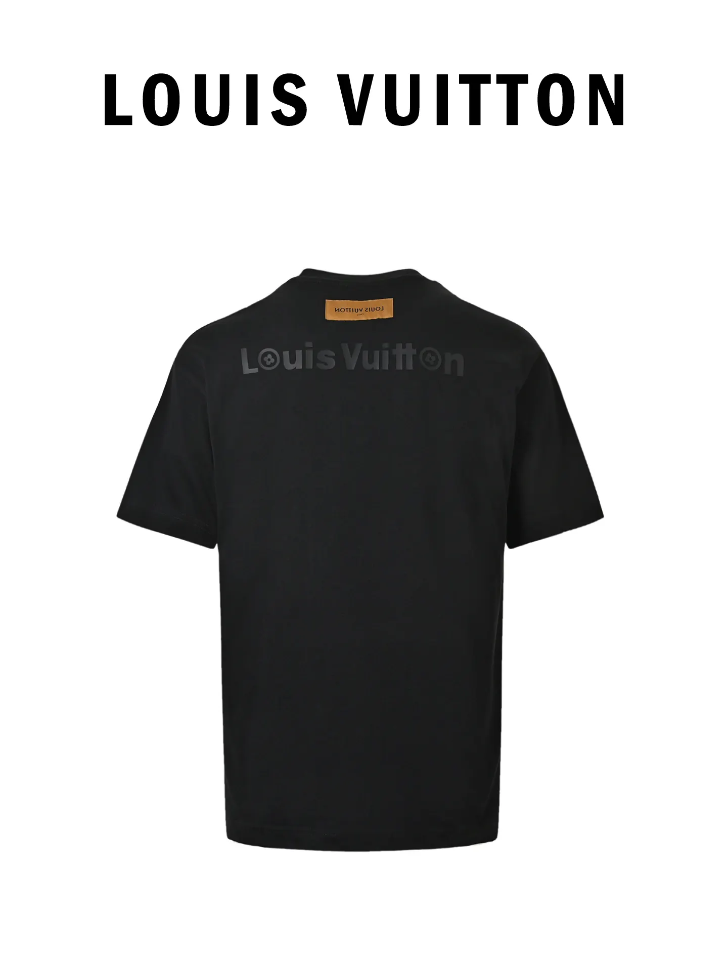 Louis Vuitton Logo Print Short Sleeve T-Shirt