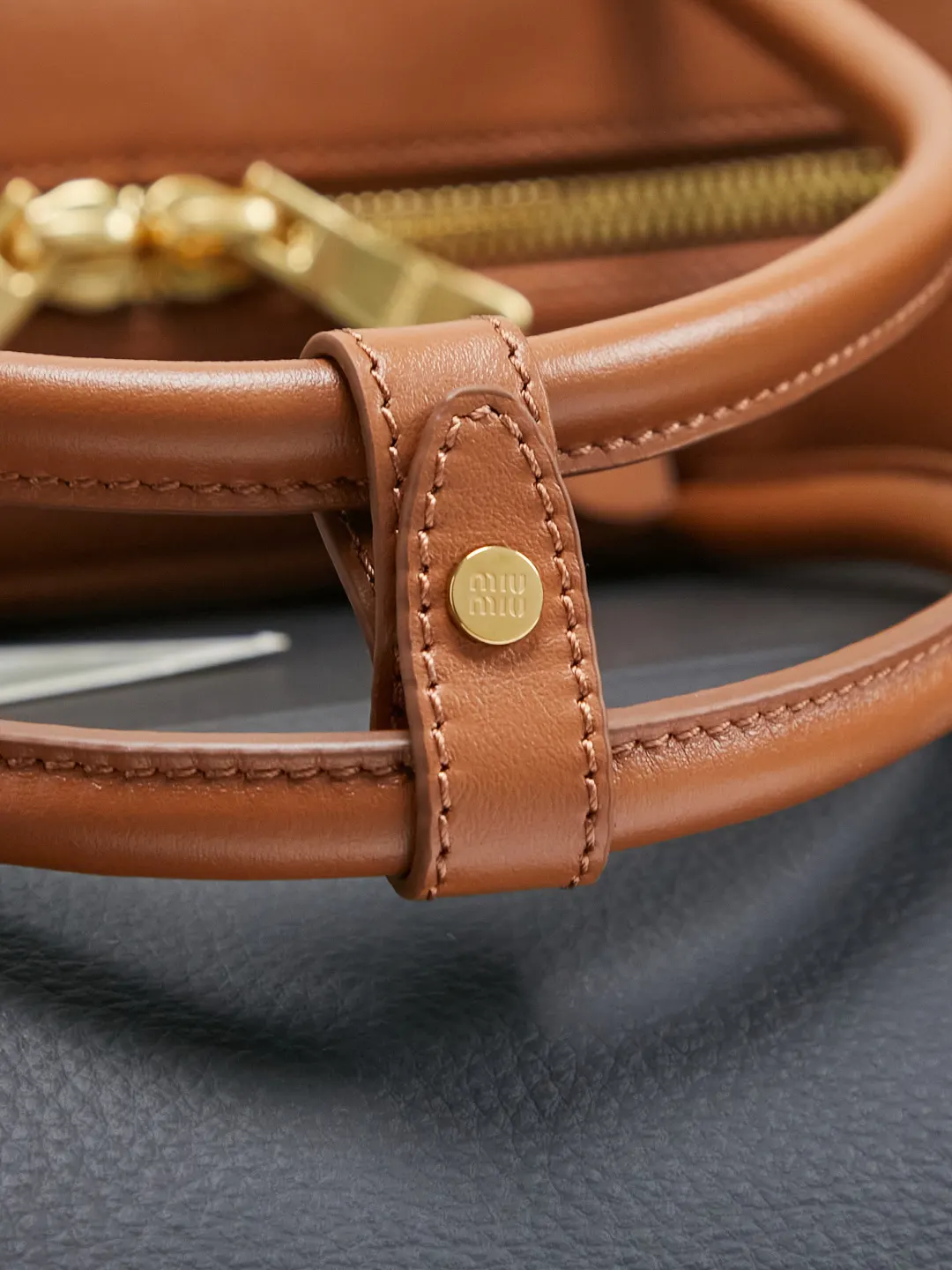 Top Handle Bag Commuter Leather