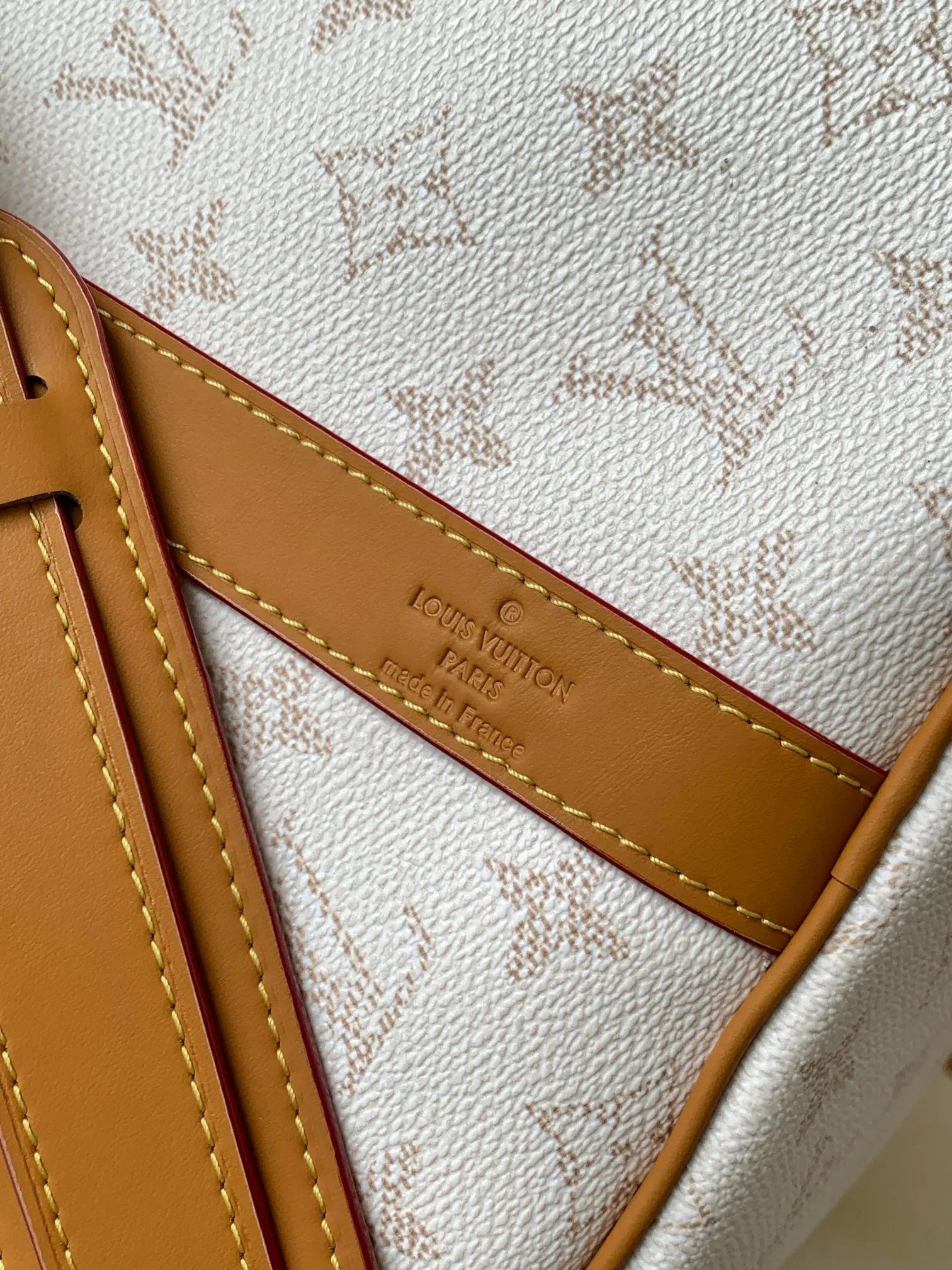 White Fashion Item Travel Leather