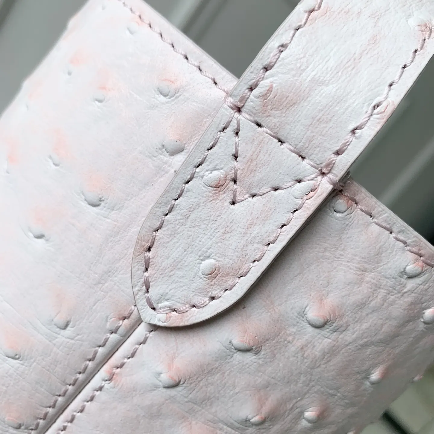 LV 粉色 金色 帆布 粉色 鸵鸟纹 All ln BB 水桶包 休閒水桶款