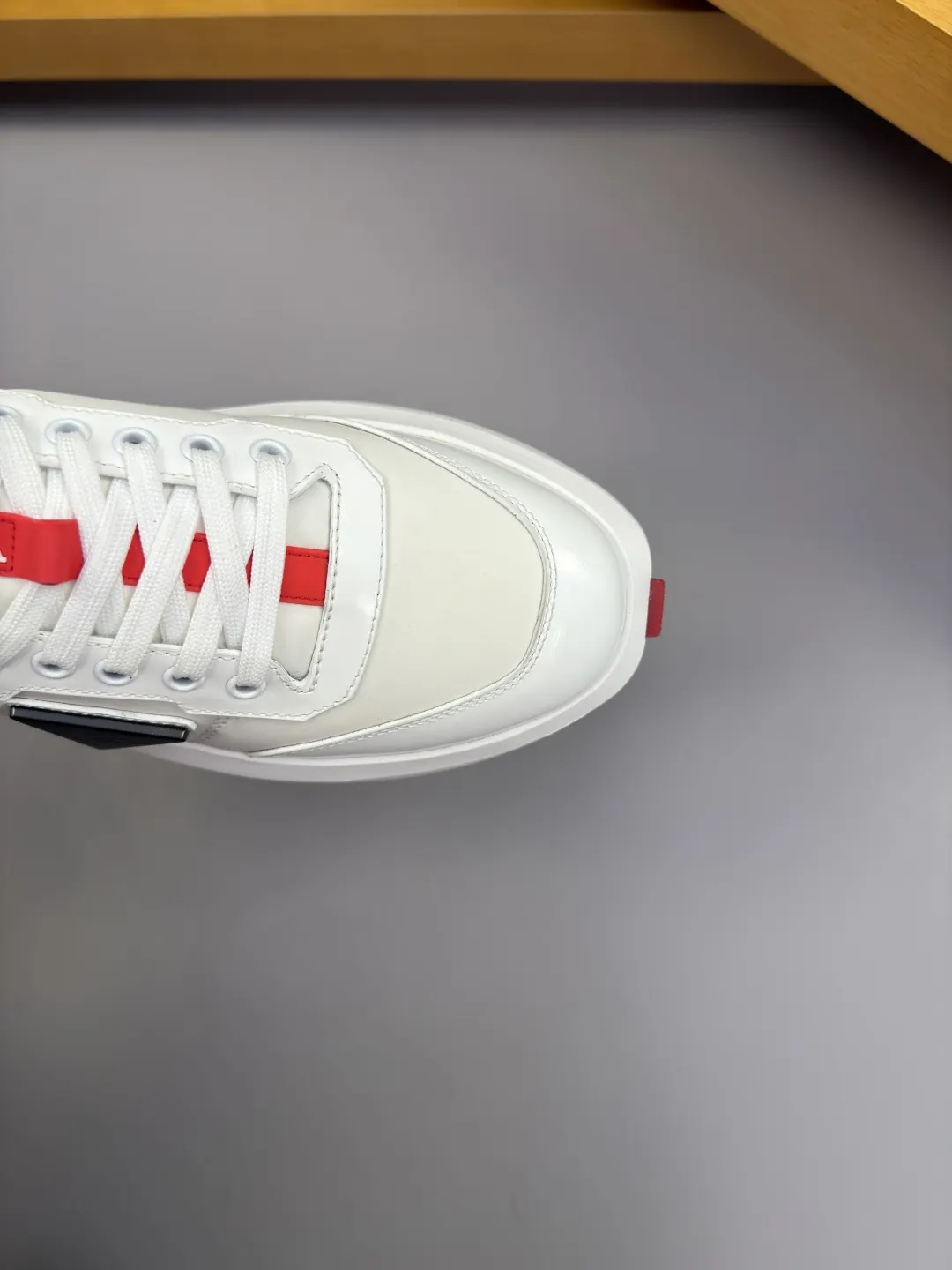 Prada Sneakers Canvas Leather