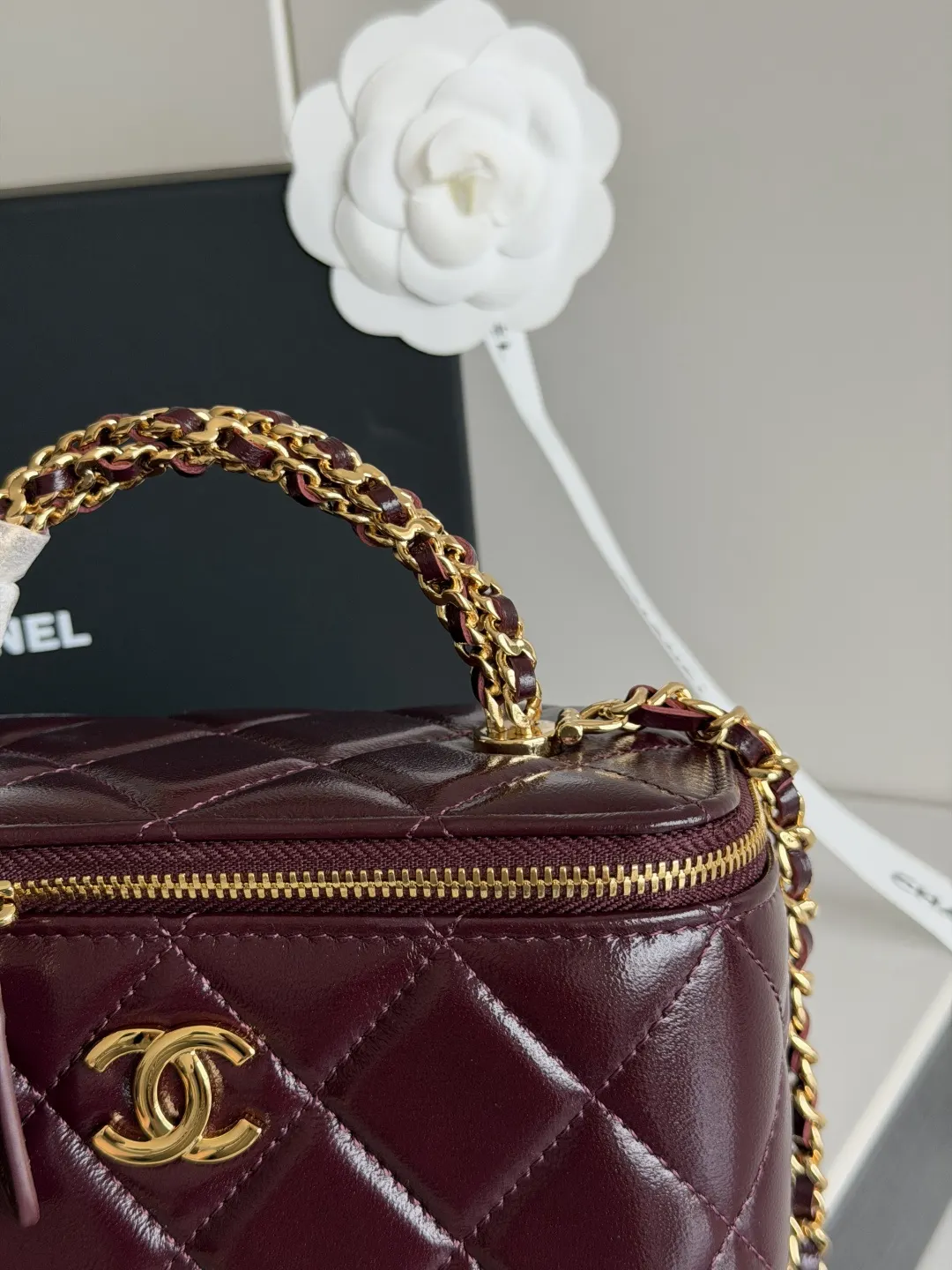 Chanel Top Handle Bag Commuter Classic
