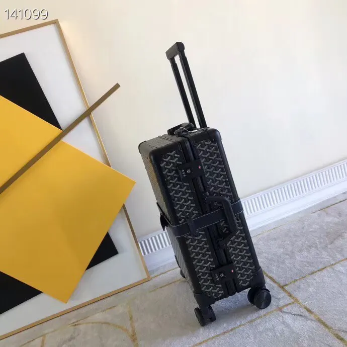 Goyard 戈雅 行李箱 拉杆箱 時尚新宠 復古形的 旅行拉杆款 輕便出行款
