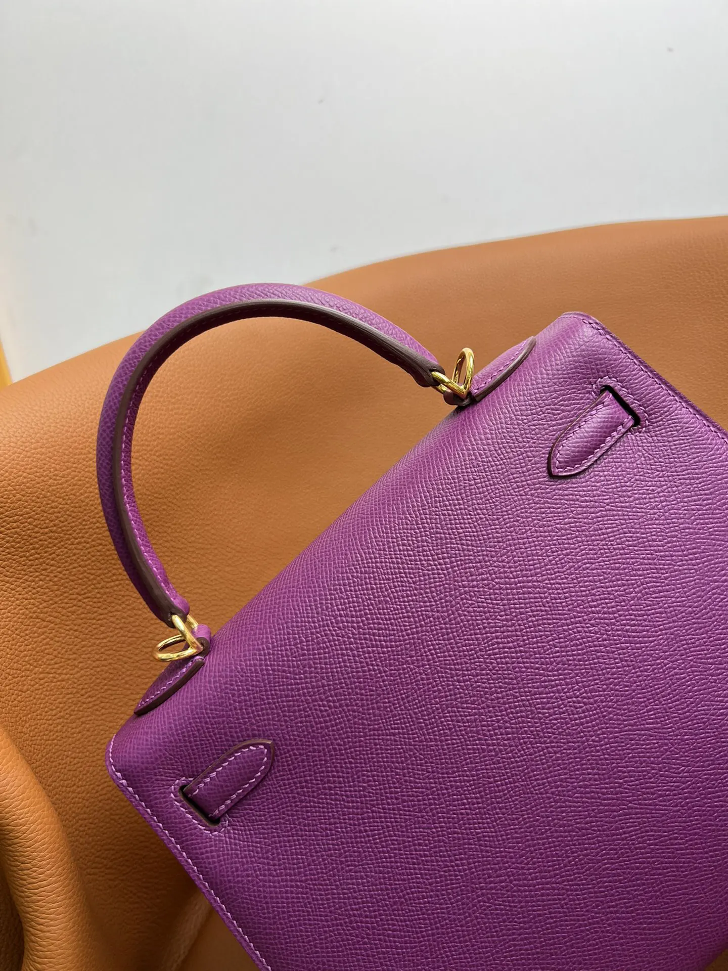 Hermes Kelly Epsom掌纹牛皮 手提包 25cm 經典款