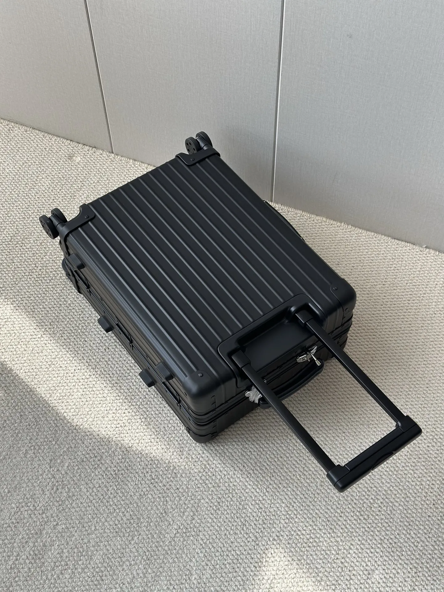 Black Suitcase Travel Lightweight Vintage