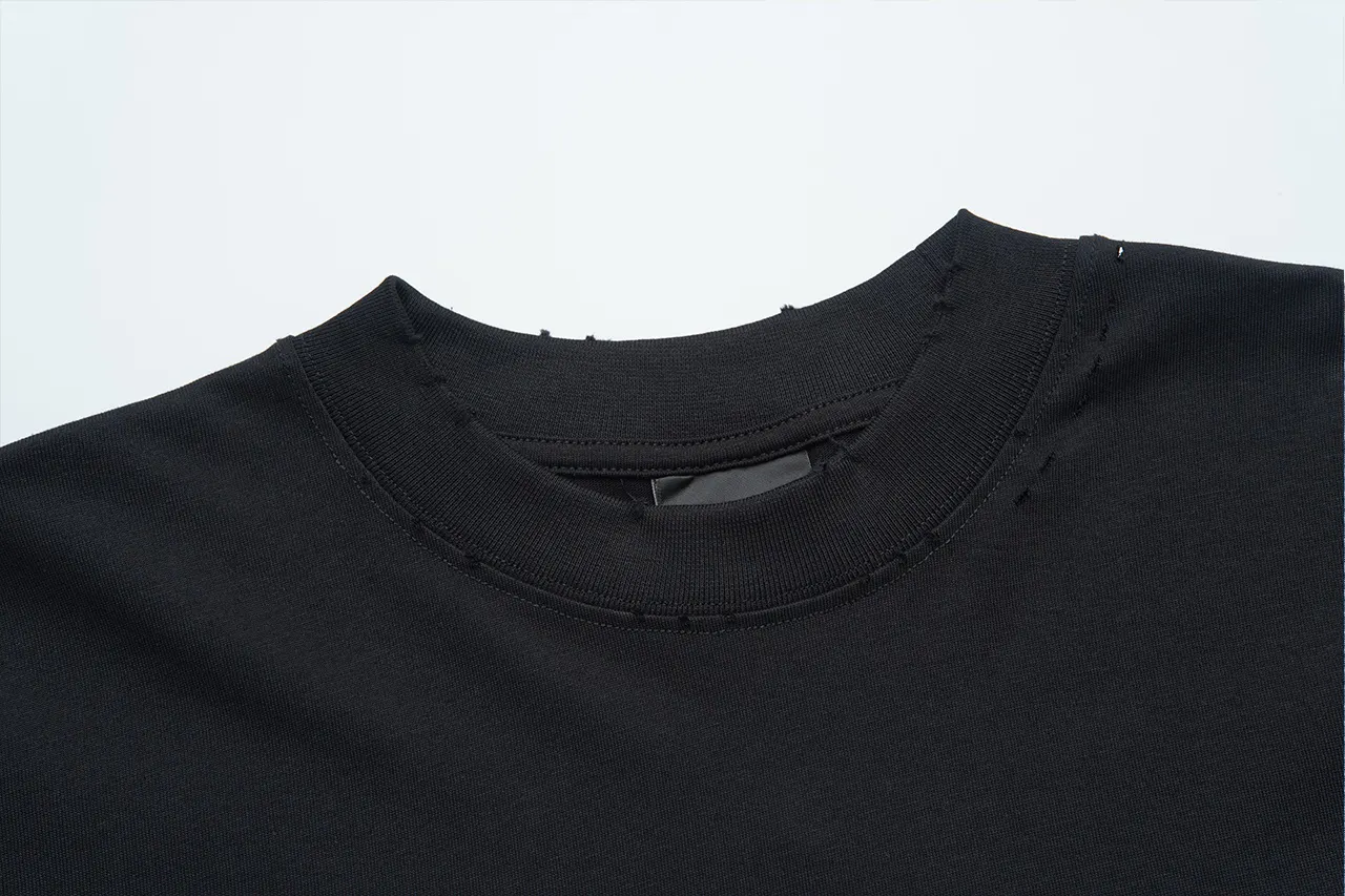 Balenciaga Black Short Sleeve T-Shirt Street