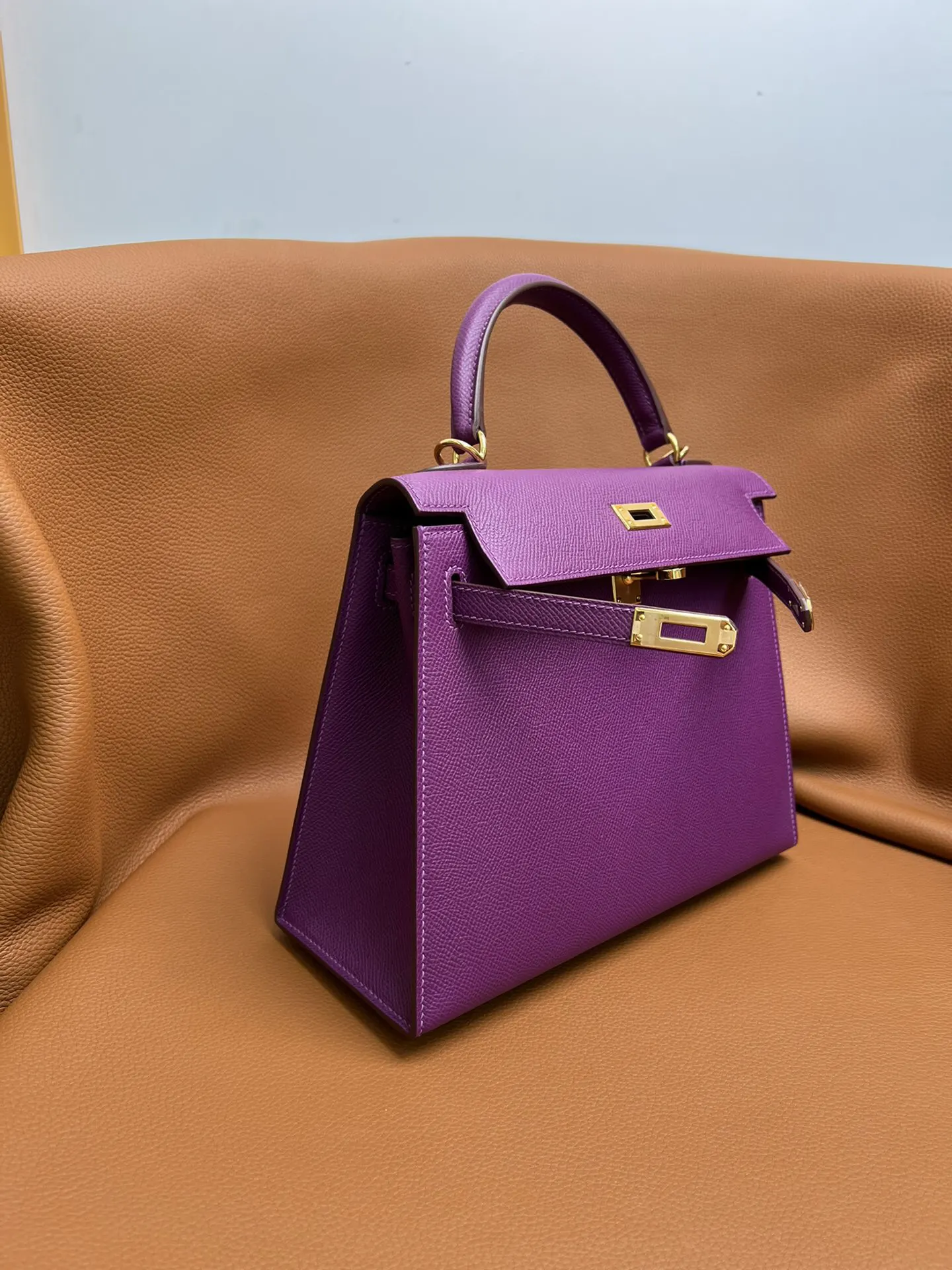 Hermès Kelly Epsom掌纹牛皮 手提包 25cm