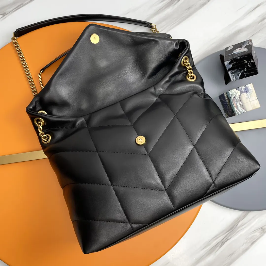 Black Silver Chain Bag