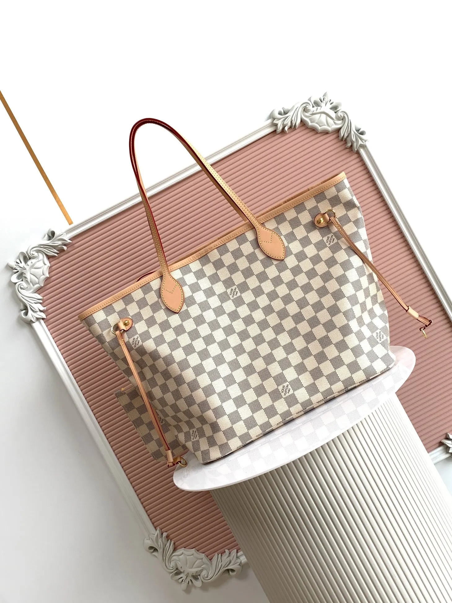 Neverfull 牛皮 托特包 大容量托特款