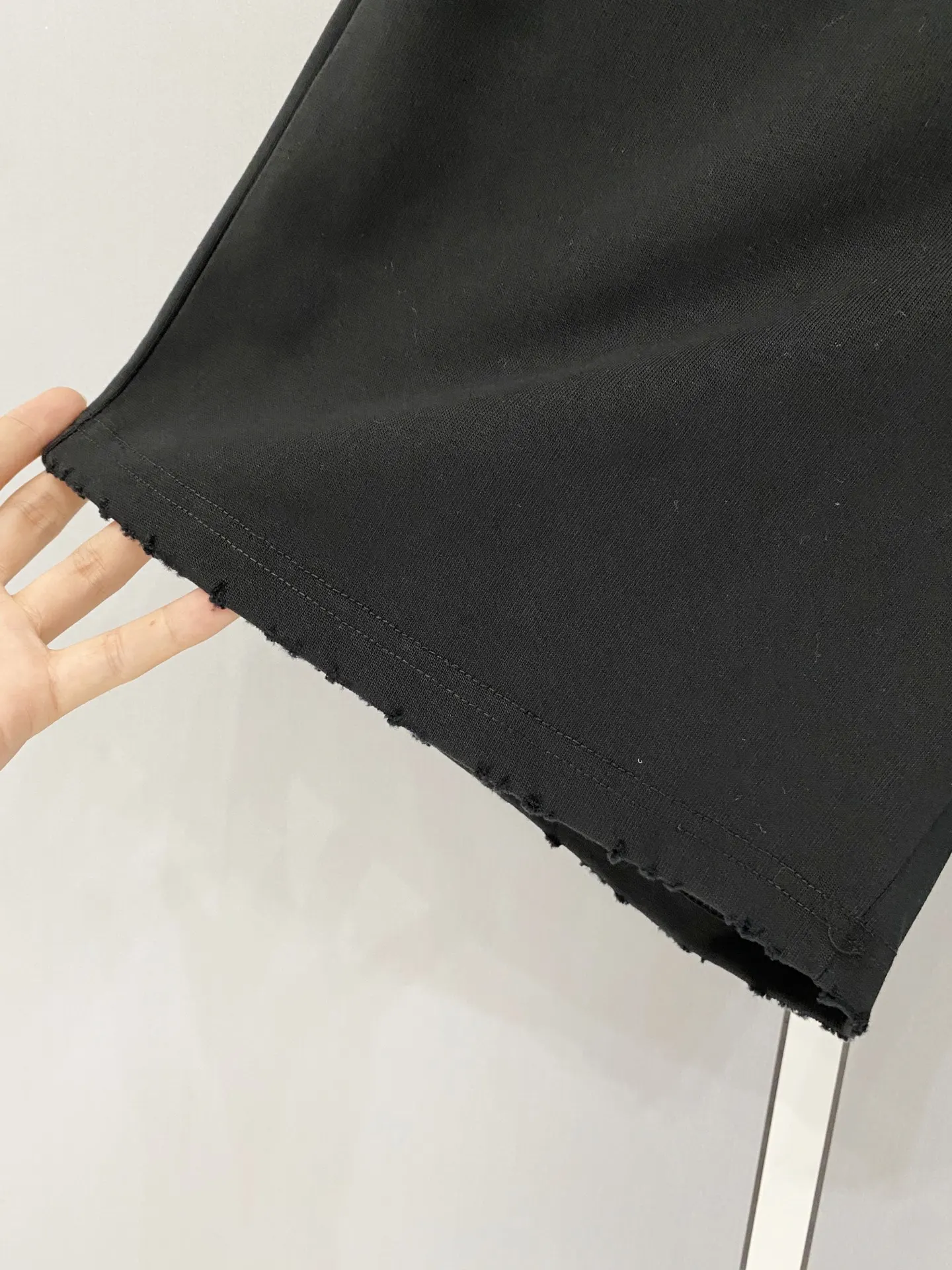 Balenciaga 黑色 純棉 短褲 街頭休閒款