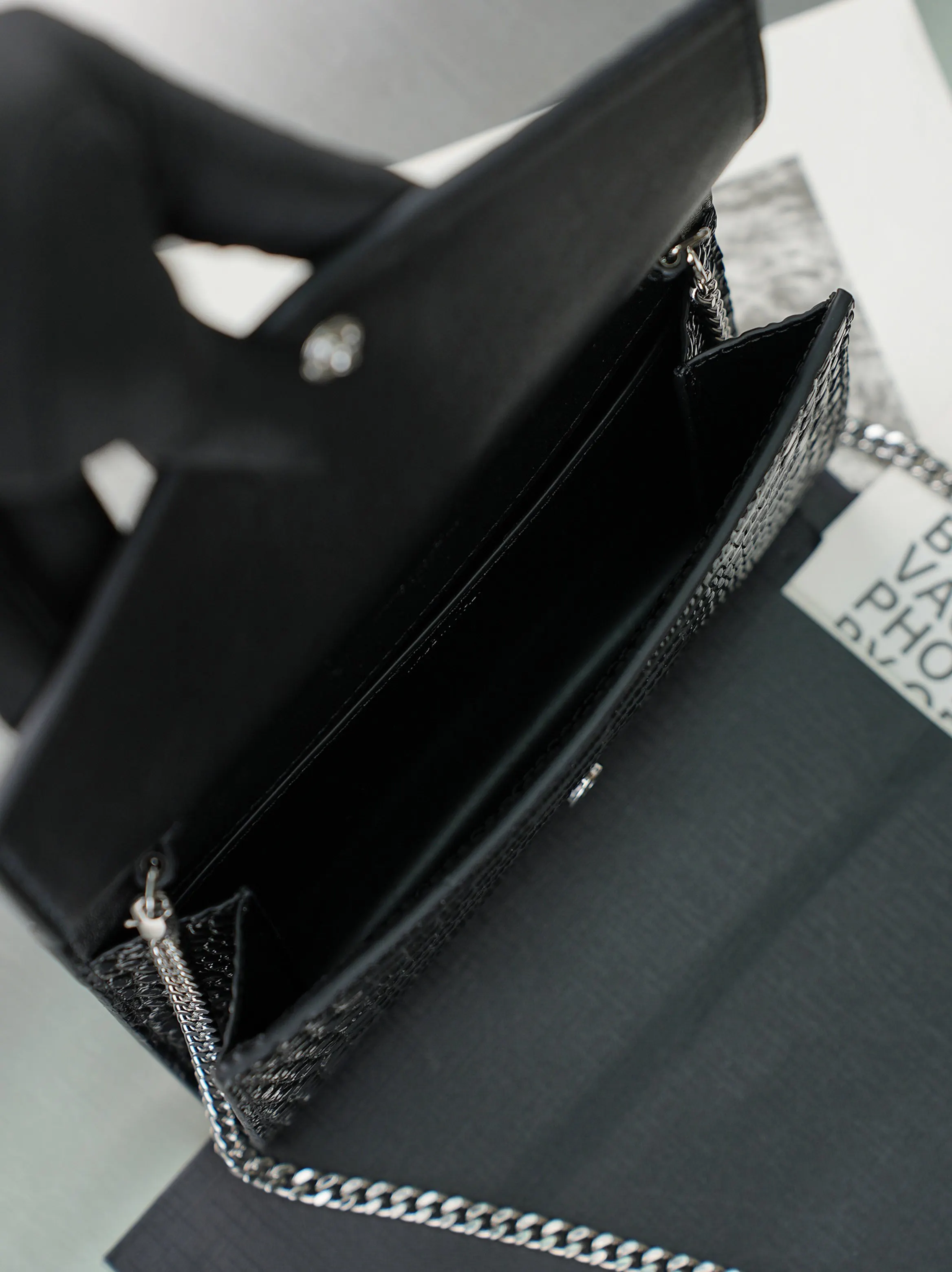 Black Chain Bag Leather Image 13 Black Chain Bag Leather Image 13