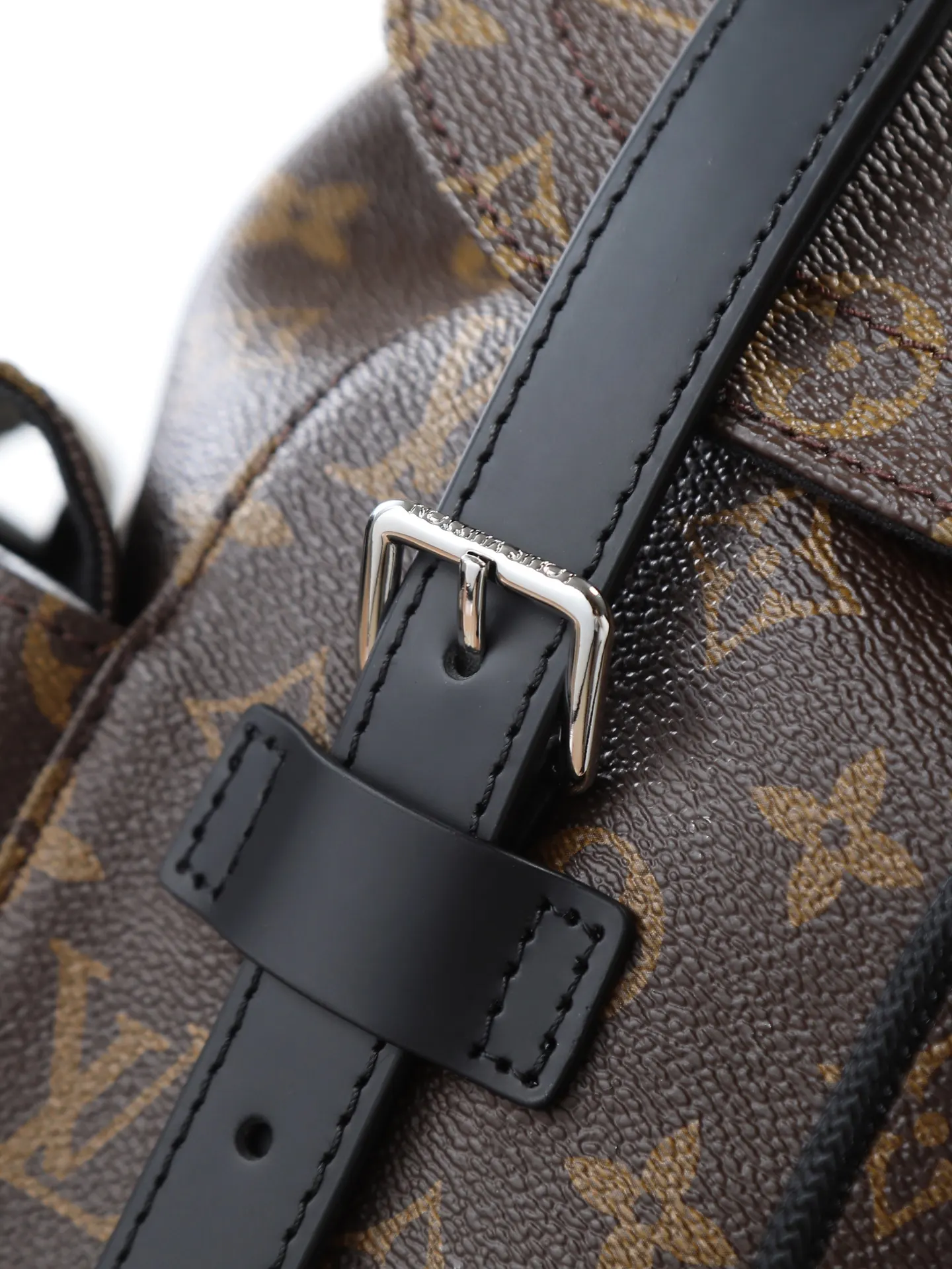 Louis Vuitton Black Monogram Fashion Item Travel Leather