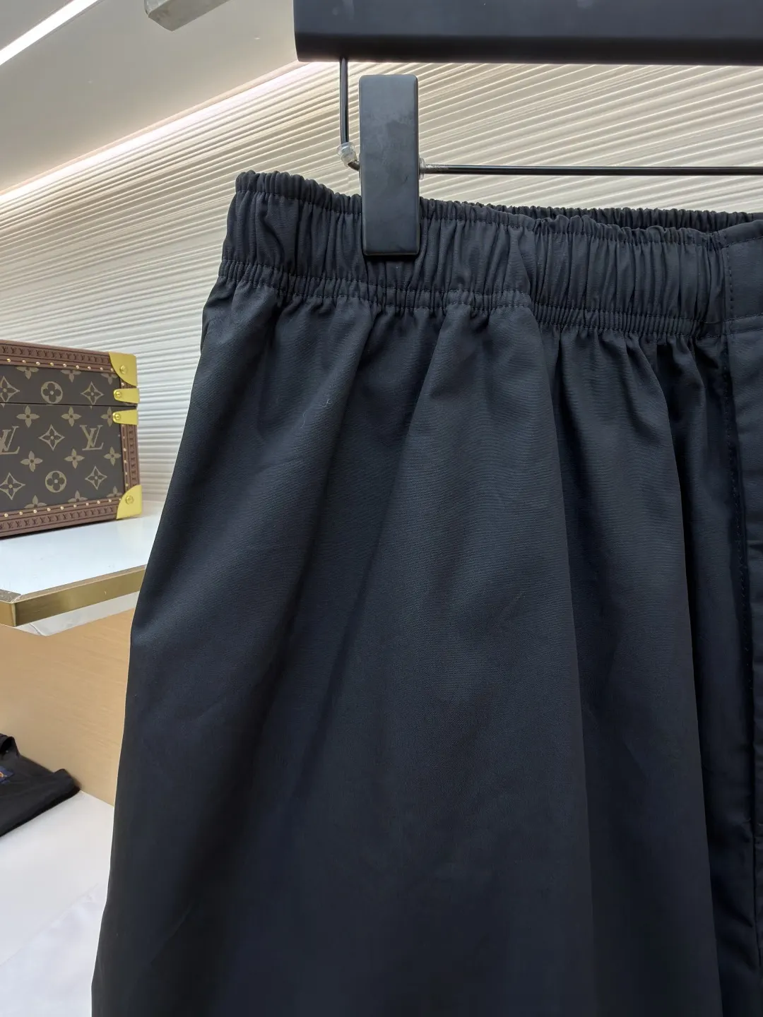 Balenciaga 黑色 純棉 短褲 宽松休閒