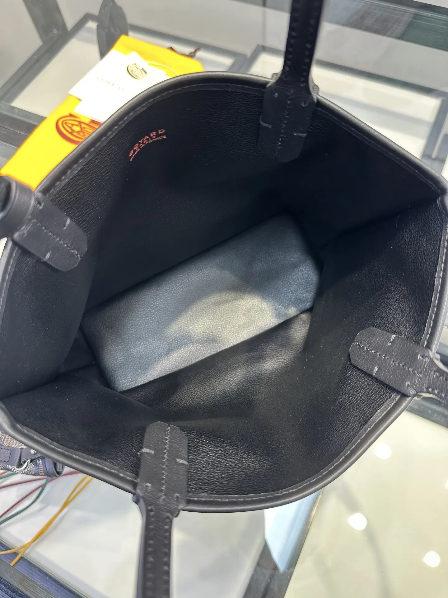 Goyard 黑色 小牛皮 托特包 大容量托特款