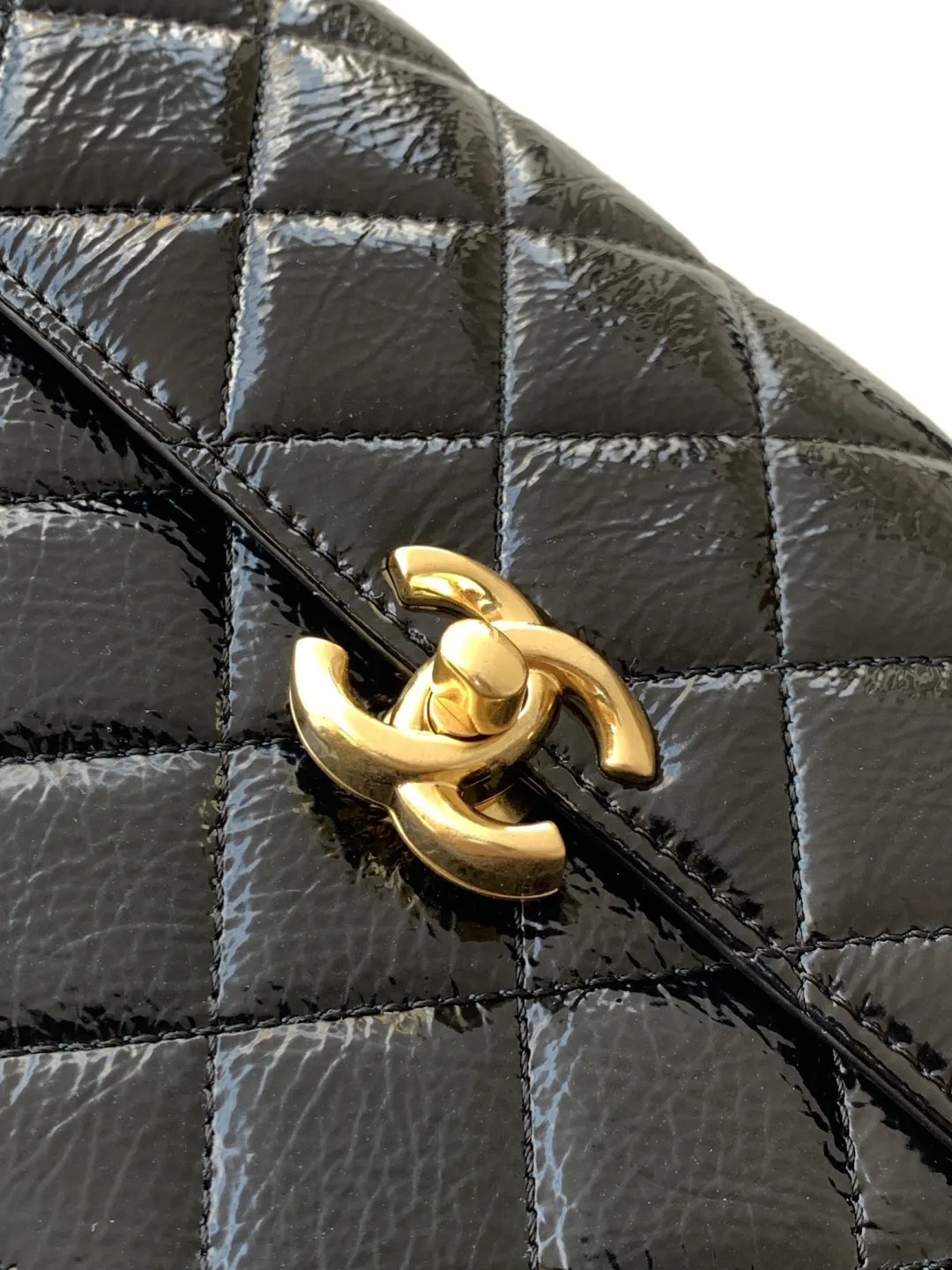 CHANEL 牛皮 腋下包 復古腋下背款