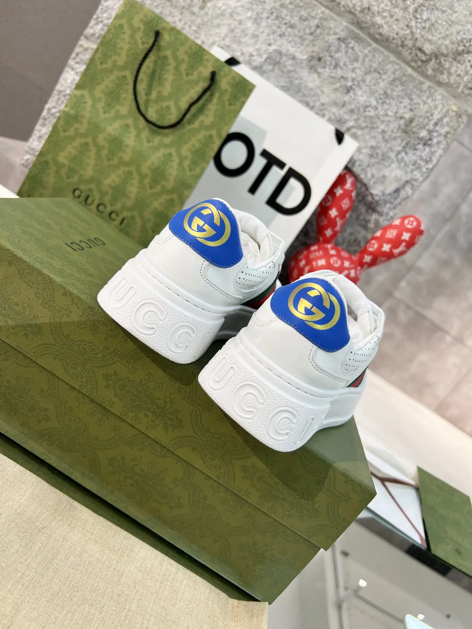Gucci Logo休闲运动鞋 百搭款