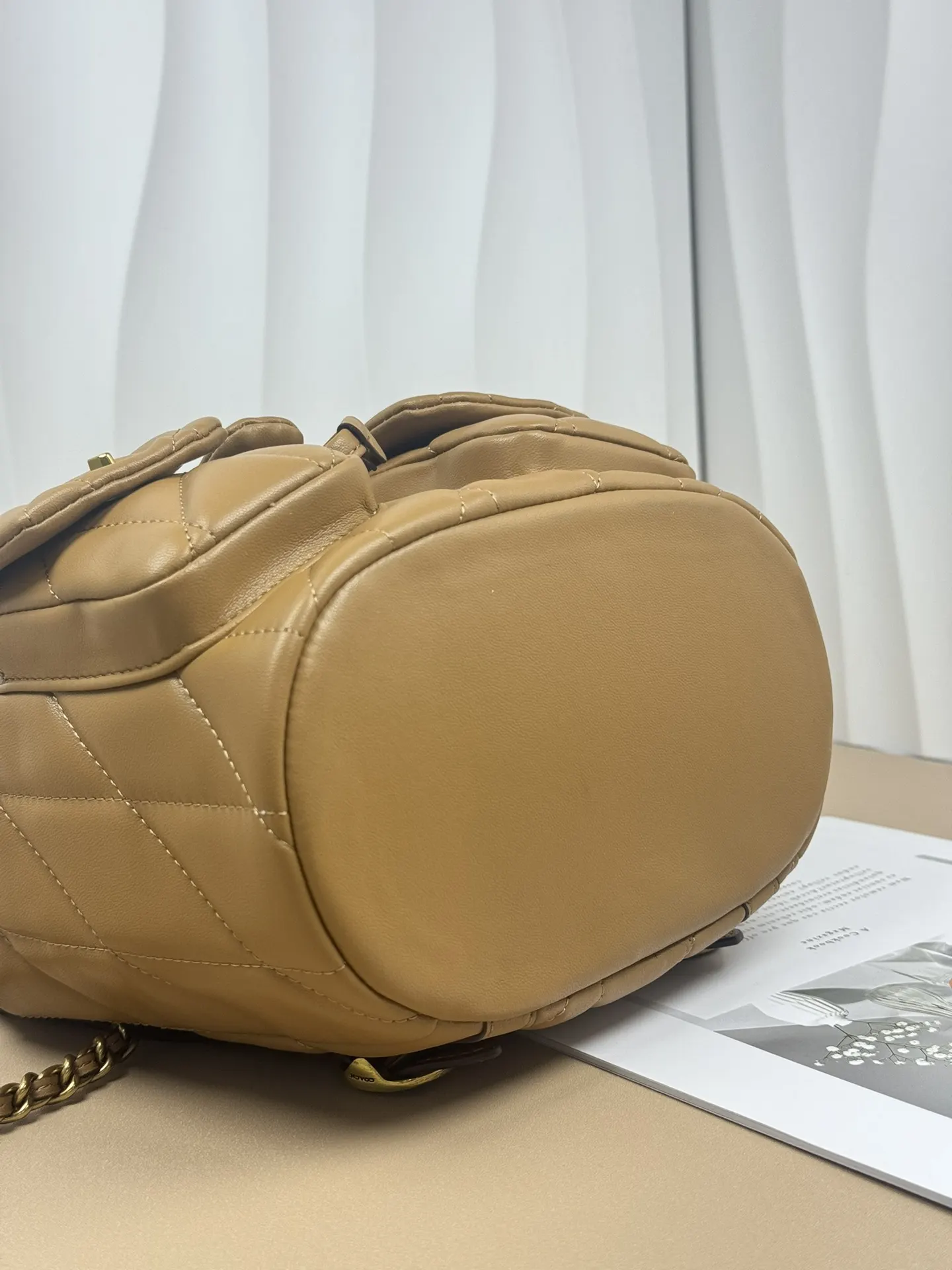 Coach 羊皮 雙肩包 实用雙肩款