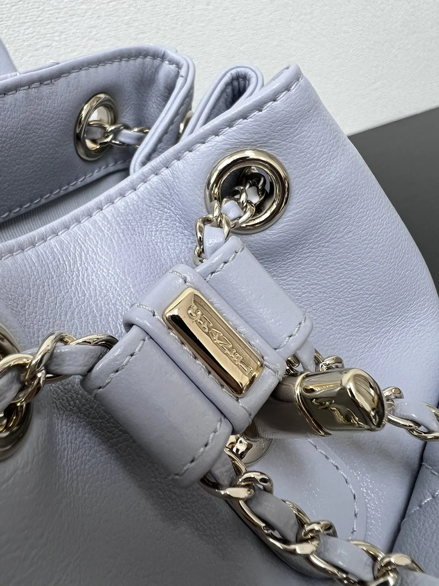 Chanel Blue Leather Flap Crossbody Bag Image 5 Chanel Blue Leather Flap Crossbody Bag Image 5