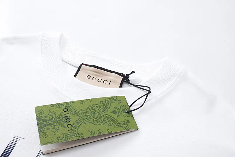 Gucci Double G 雙G刺繡短袖T恤