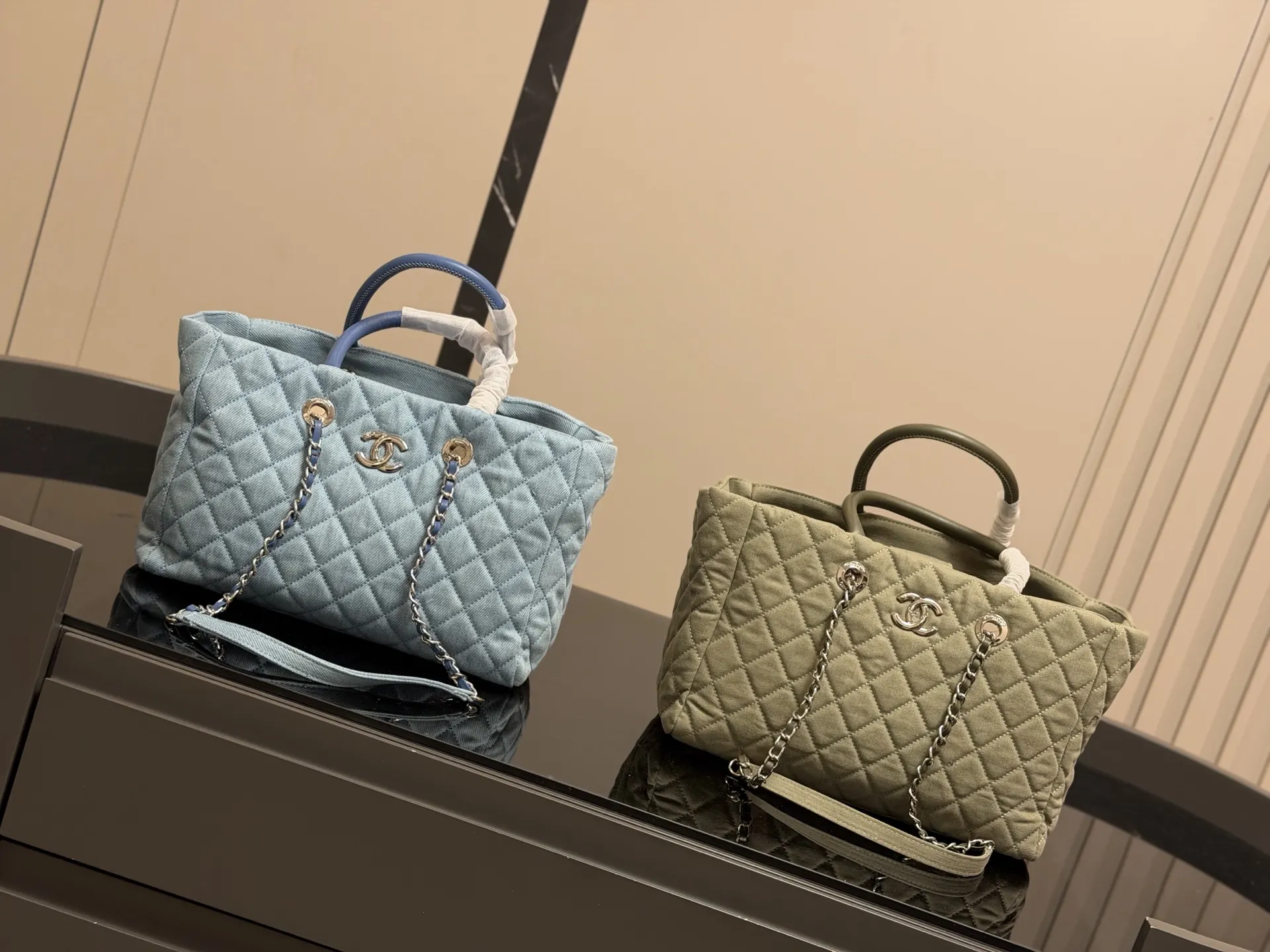 CHANEL 链条托特包 复古优雅 链条托特包 复古 大容量托特款